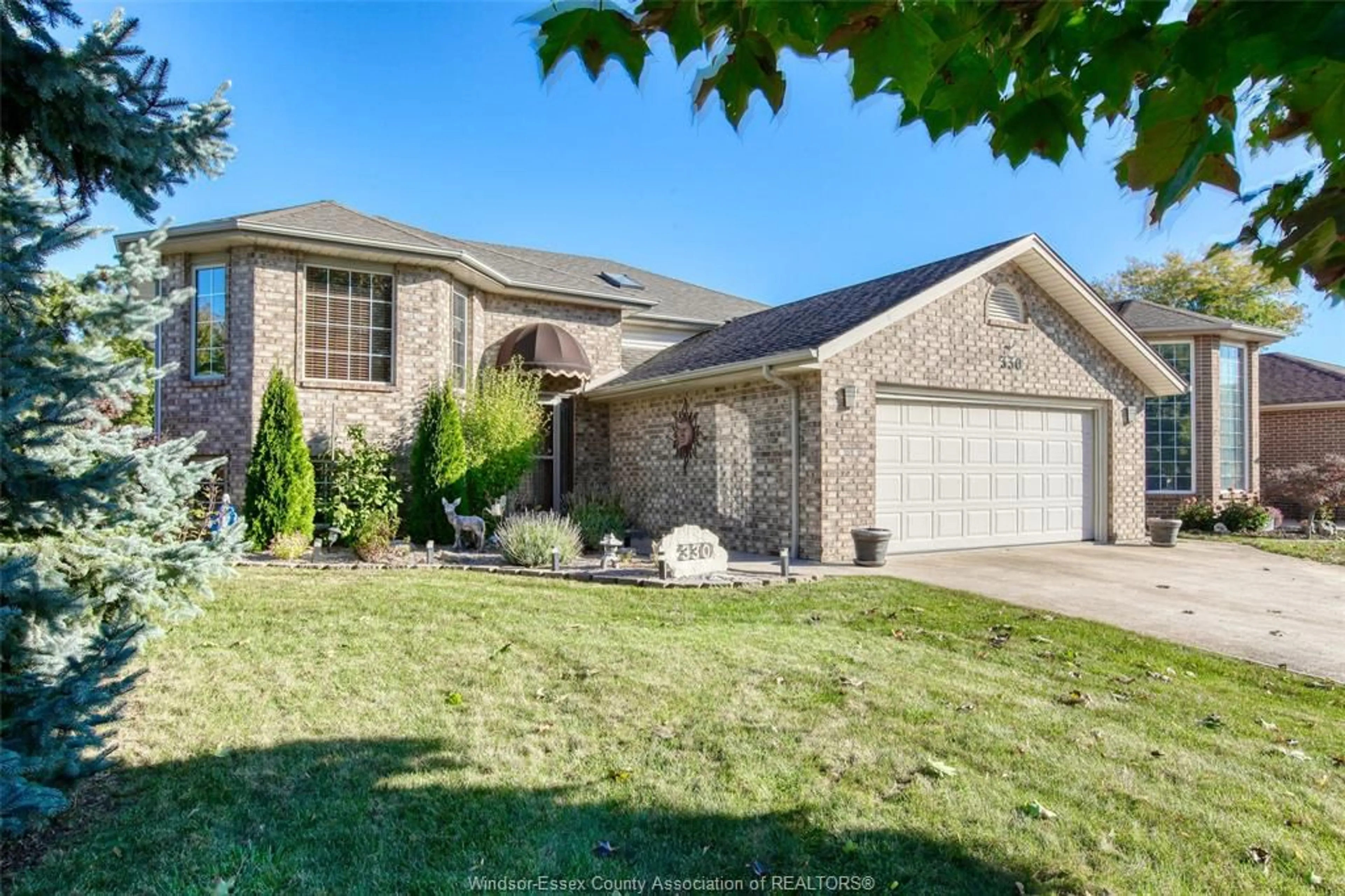 Home with brick exterior material, street for 330 CEDAR RIDGE Ave, Amherstburg Ontario N9V 3W9