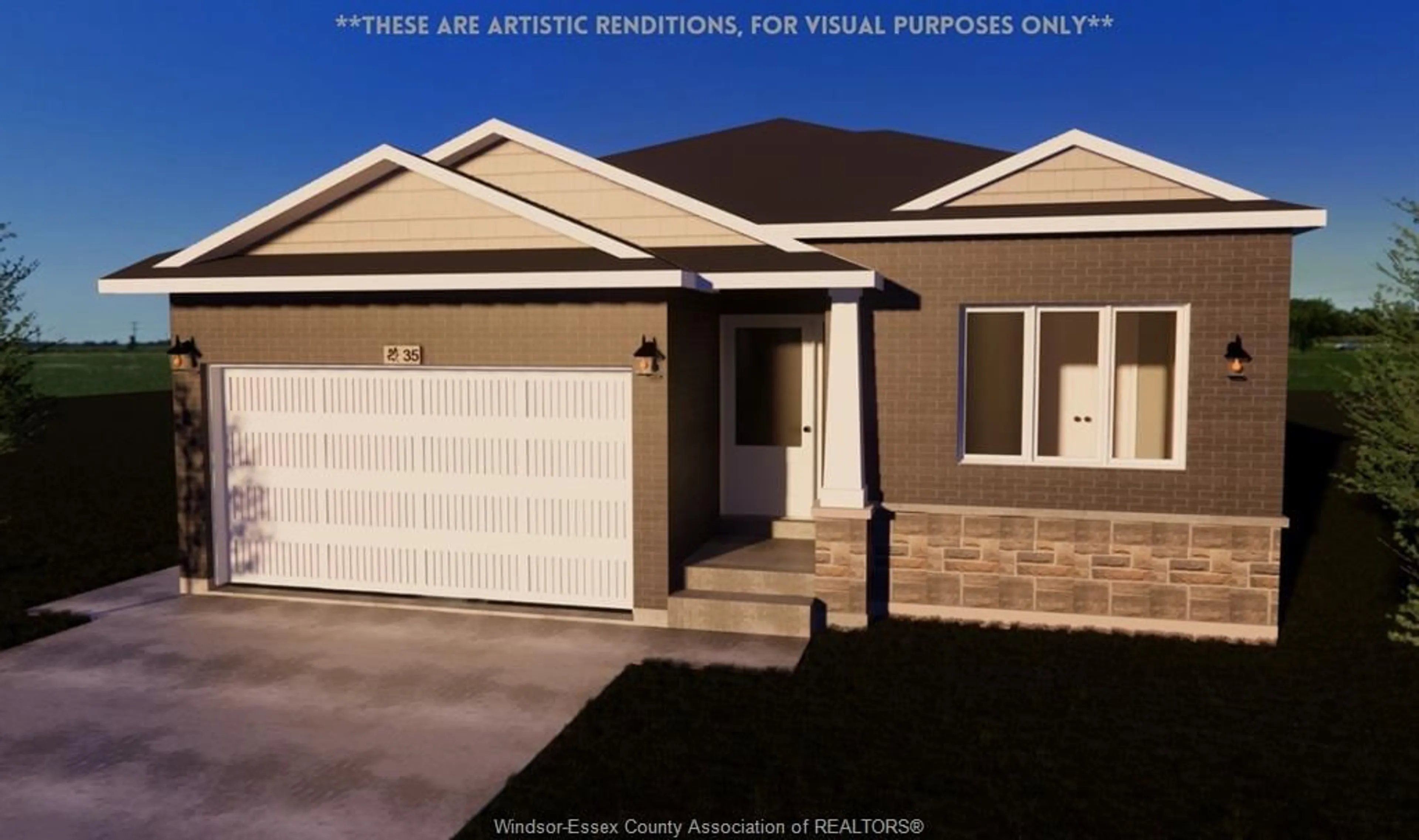 Home with vinyl exterior material, street for 35 NAZARENE Rd, Blenheim Ontario N0P 1A0