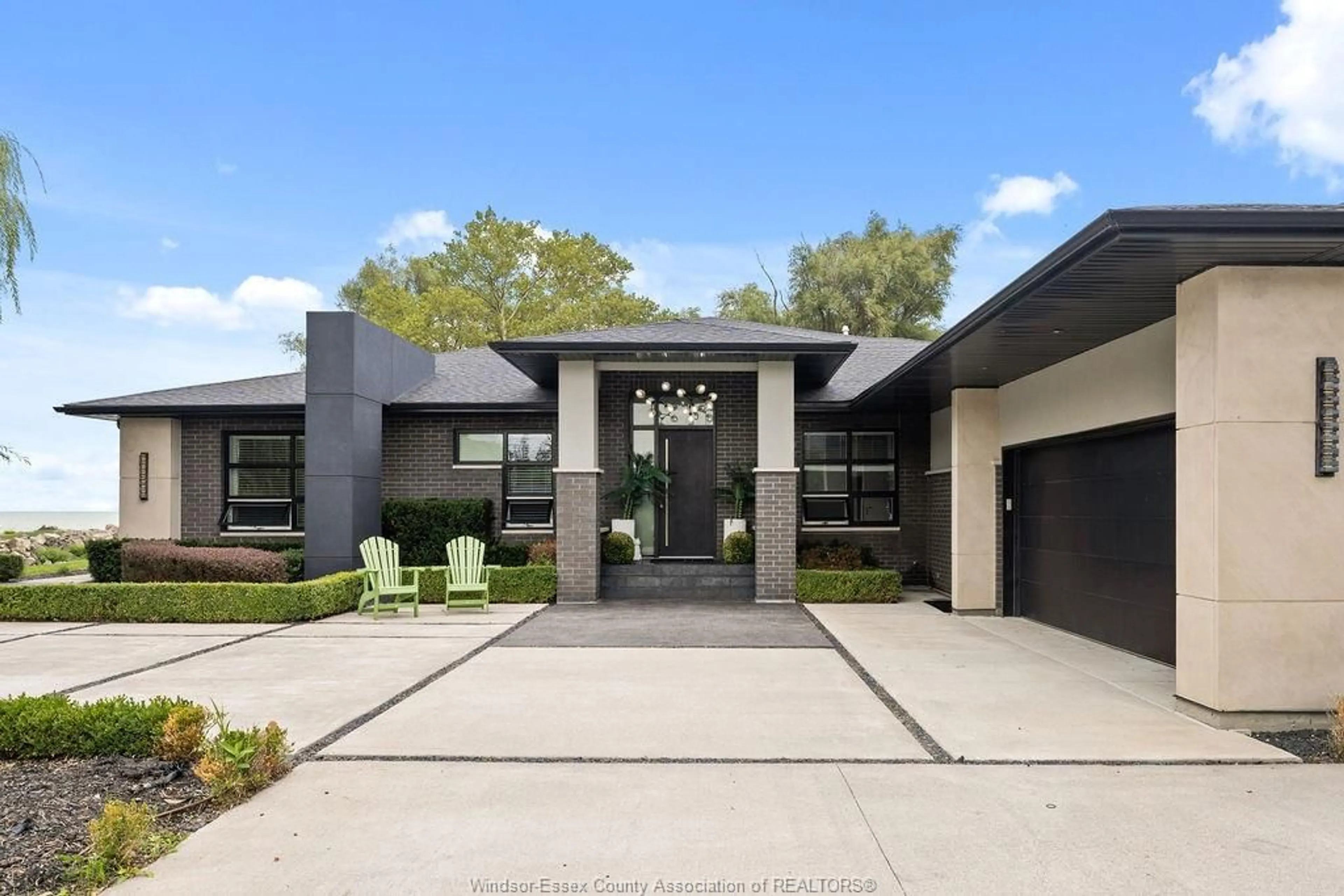 Home with brick exterior material, street for 551 ROSS BEACH Rd, Lakeshore Ontario N0R 1A0