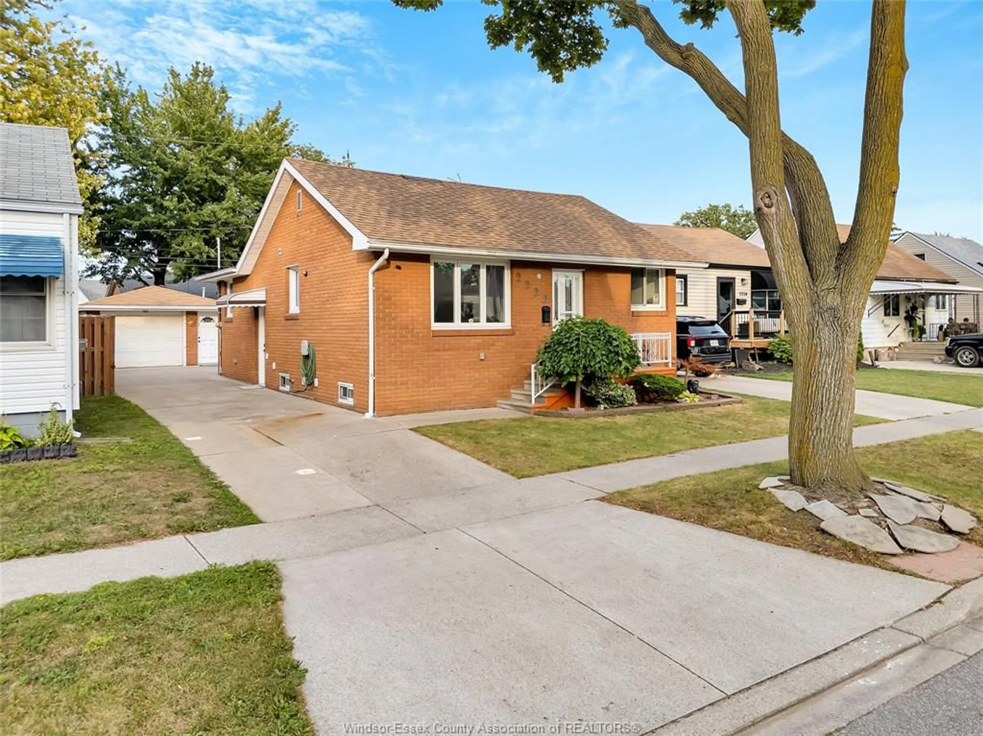 Home with brick exterior material, street for 2222 FOREST Ave, Windsor Ontario N8W 2G6