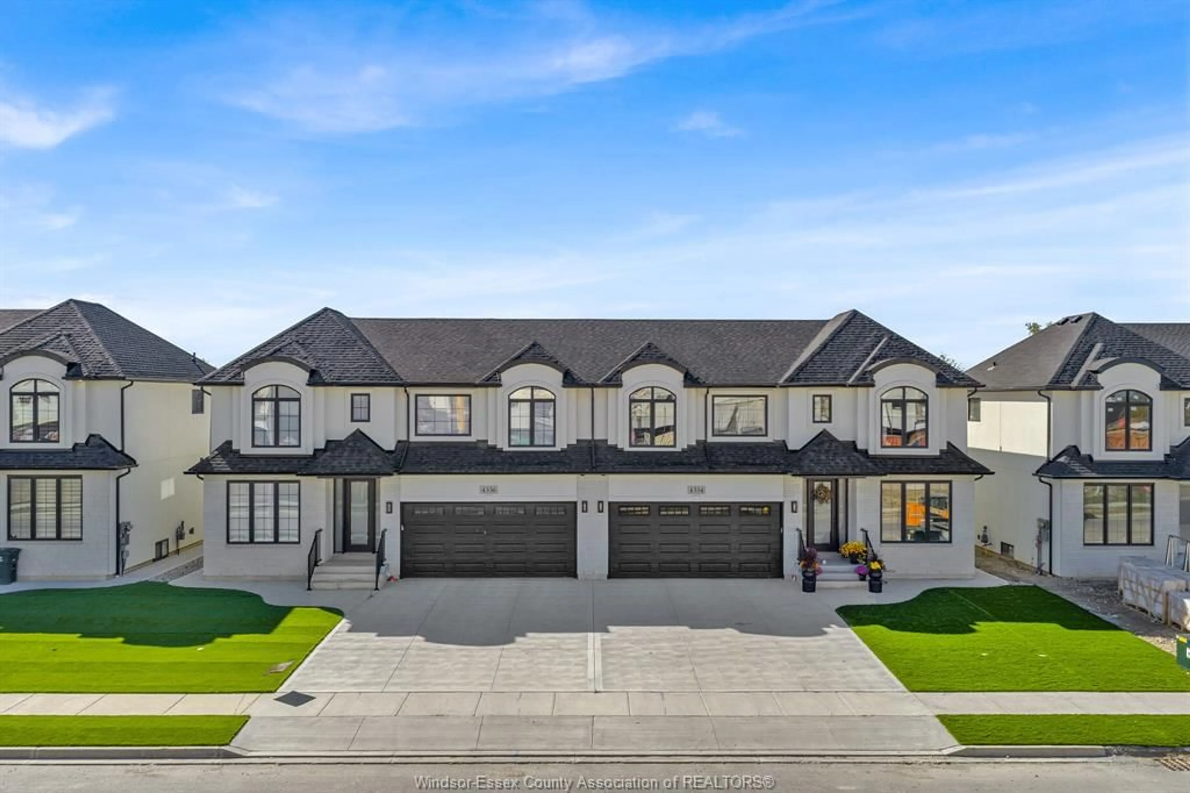 A pic from outside/outdoor area/front of a property/back of a property/a pic from drone, street for 4532 Valerio Cres, LaSalle Ontario N9H 0N1