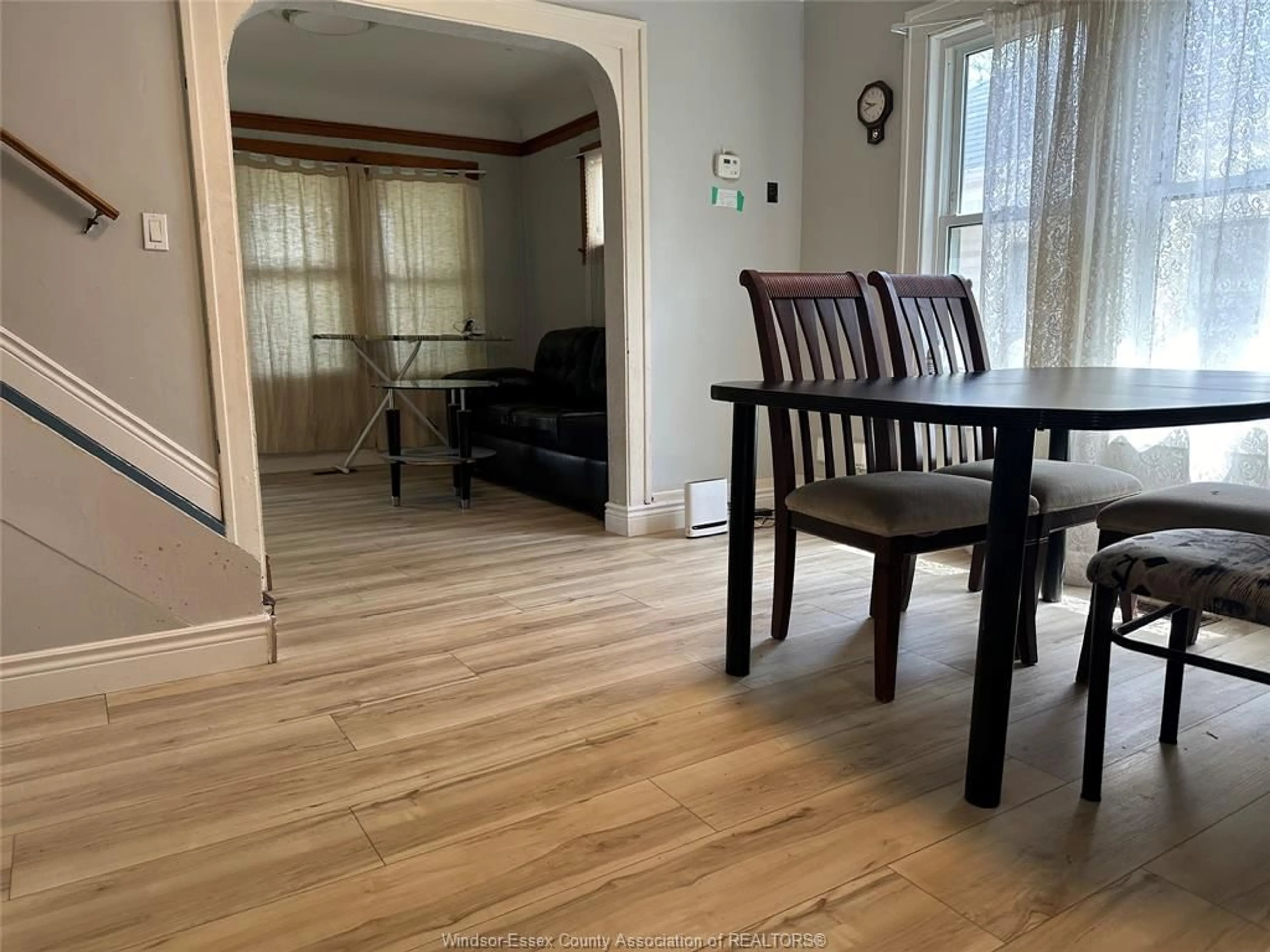 Dining room, wood/laminate floor for 961 CAMPBELL, Windsor Ontario N9B 2J4
