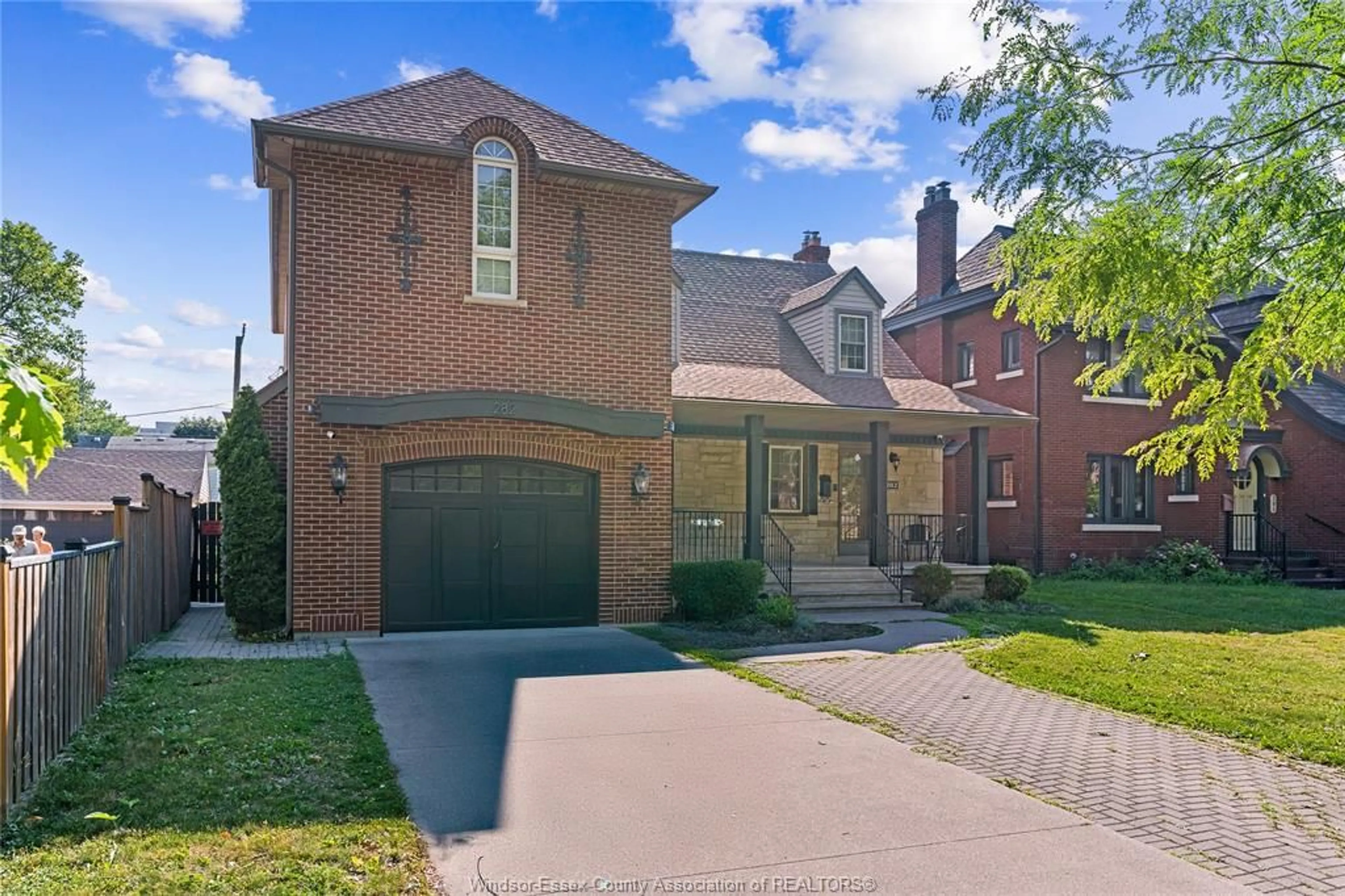 Home with brick exterior material, street for 282 ROSSINI, Windsor Ontario N8N 2Z1
