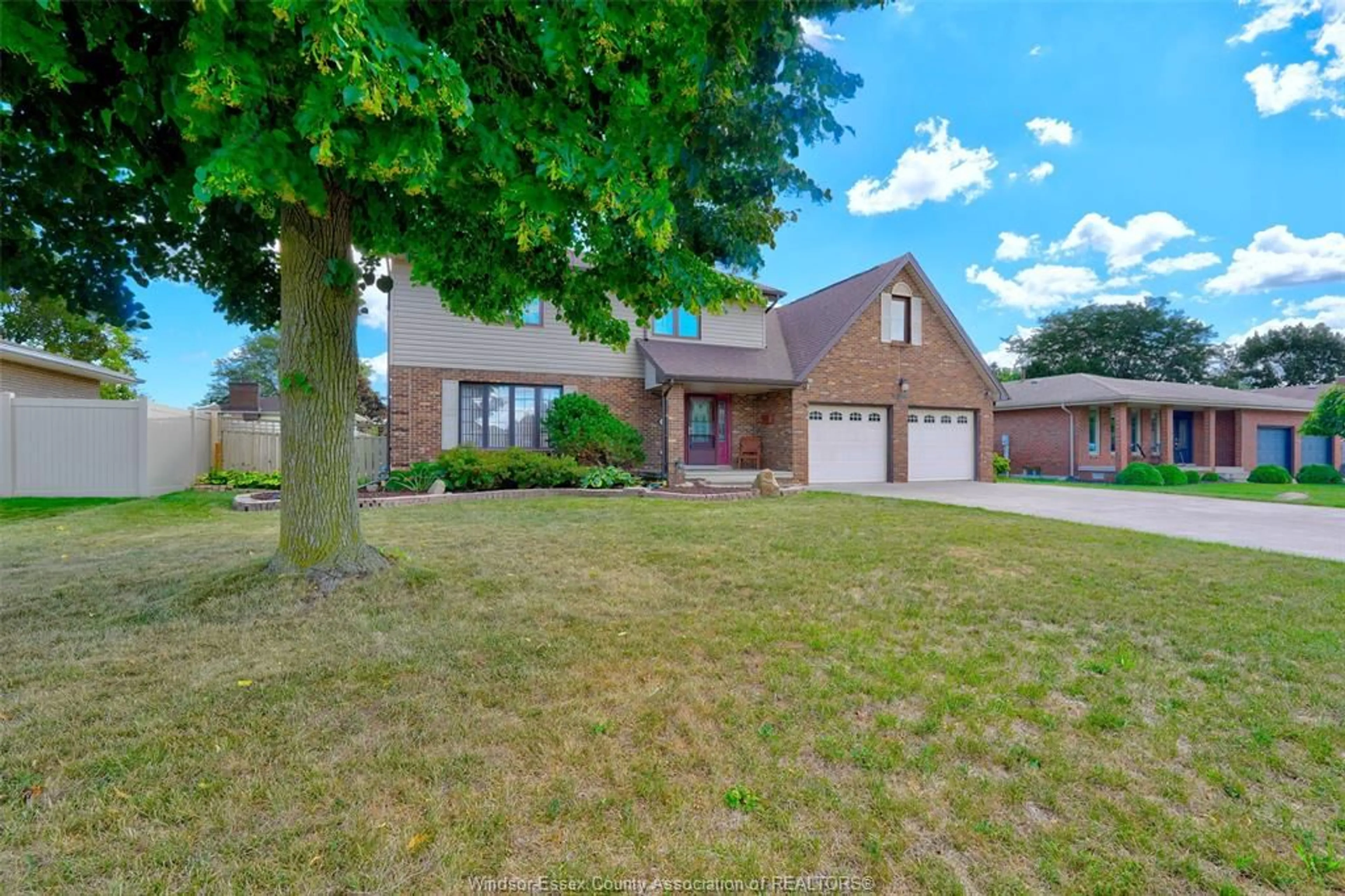 Home with brick exterior material, street for 2036 LESPERANCE Rd, Tecumseh Ontario N8N 2N4