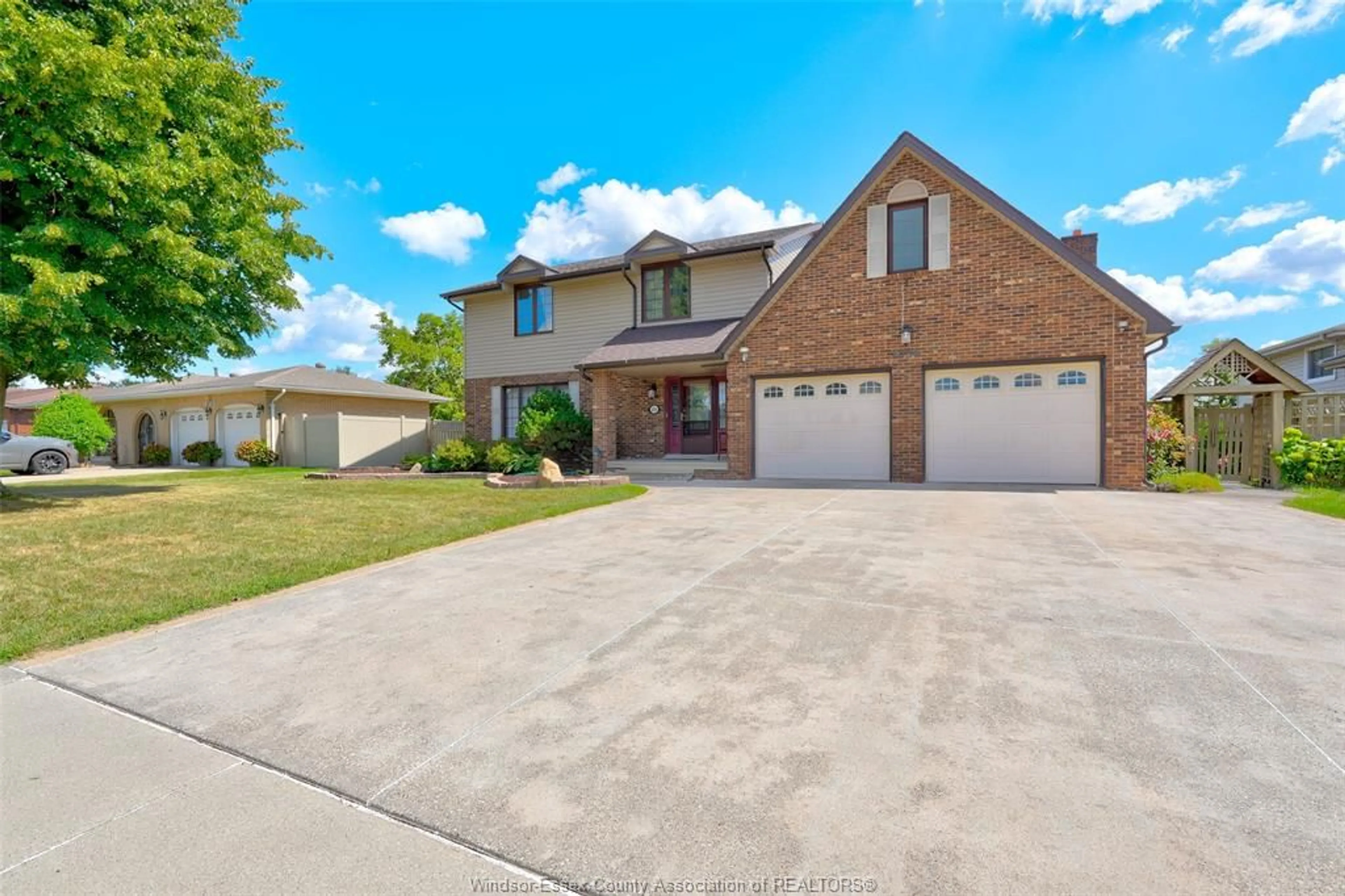 Home with brick exterior material, street for 2036 LESPERANCE Rd, Tecumseh Ontario N8N 2N4