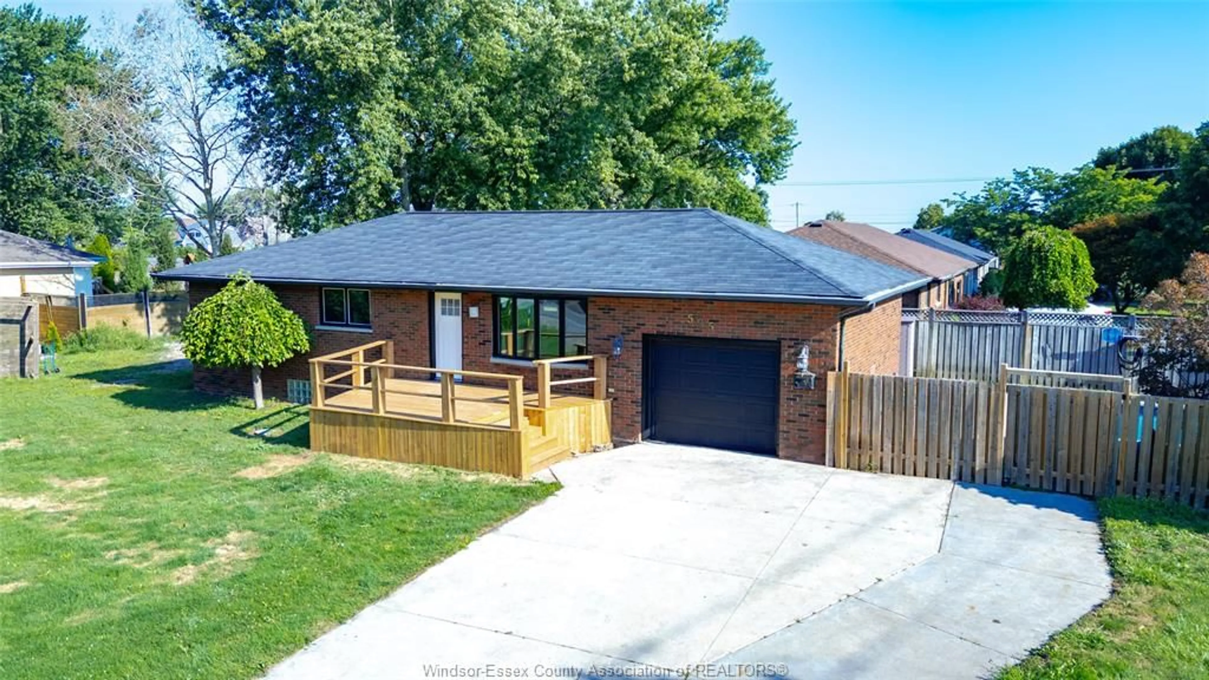 Home with brick exterior material, street for 595 COUNTY RD 2, Lakeshore Ontario N0R 1A0