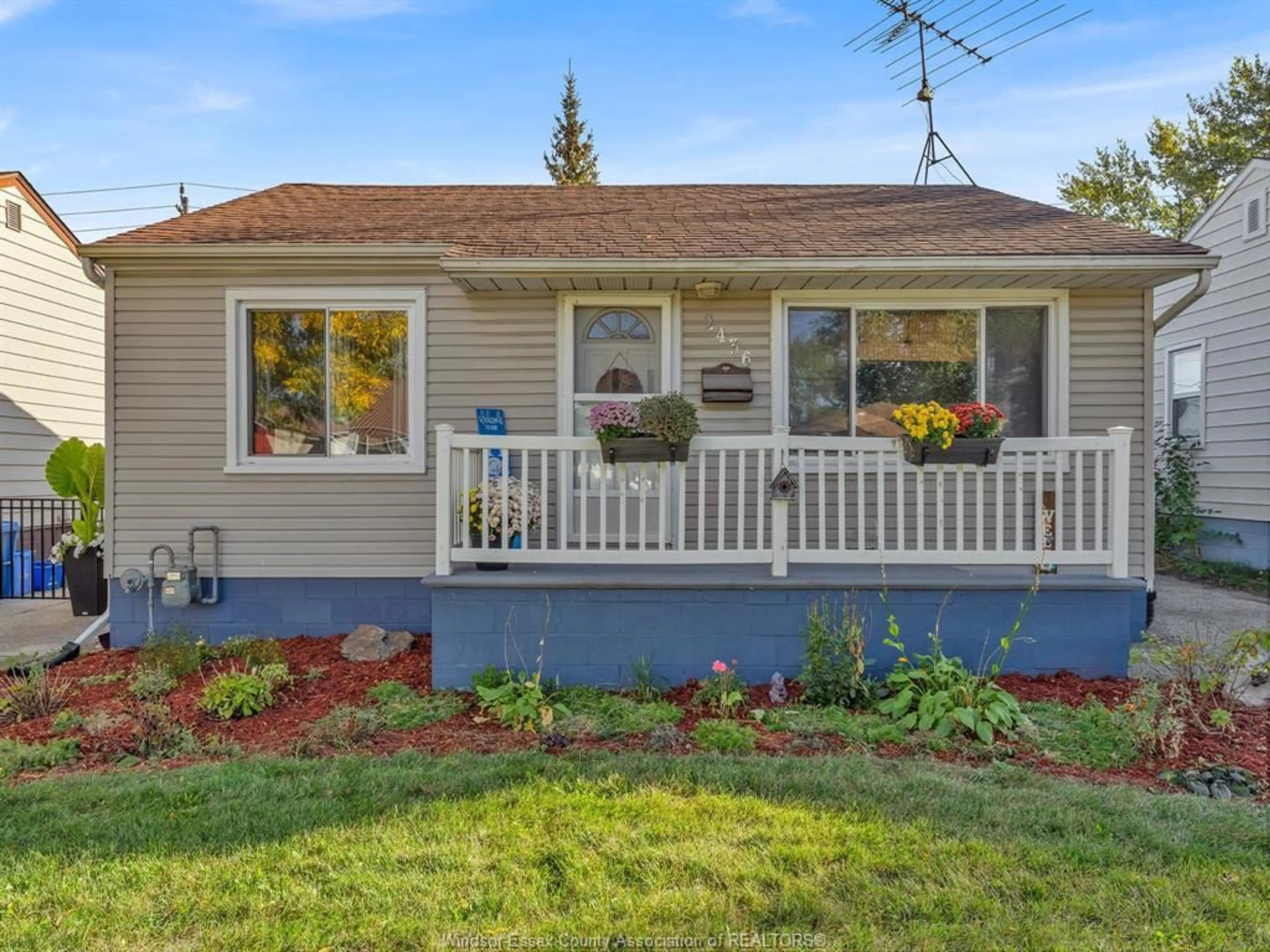 Home with vinyl exterior material, street for 2436 MELDRUM Rd, Windsor Ontario N8W 4E8