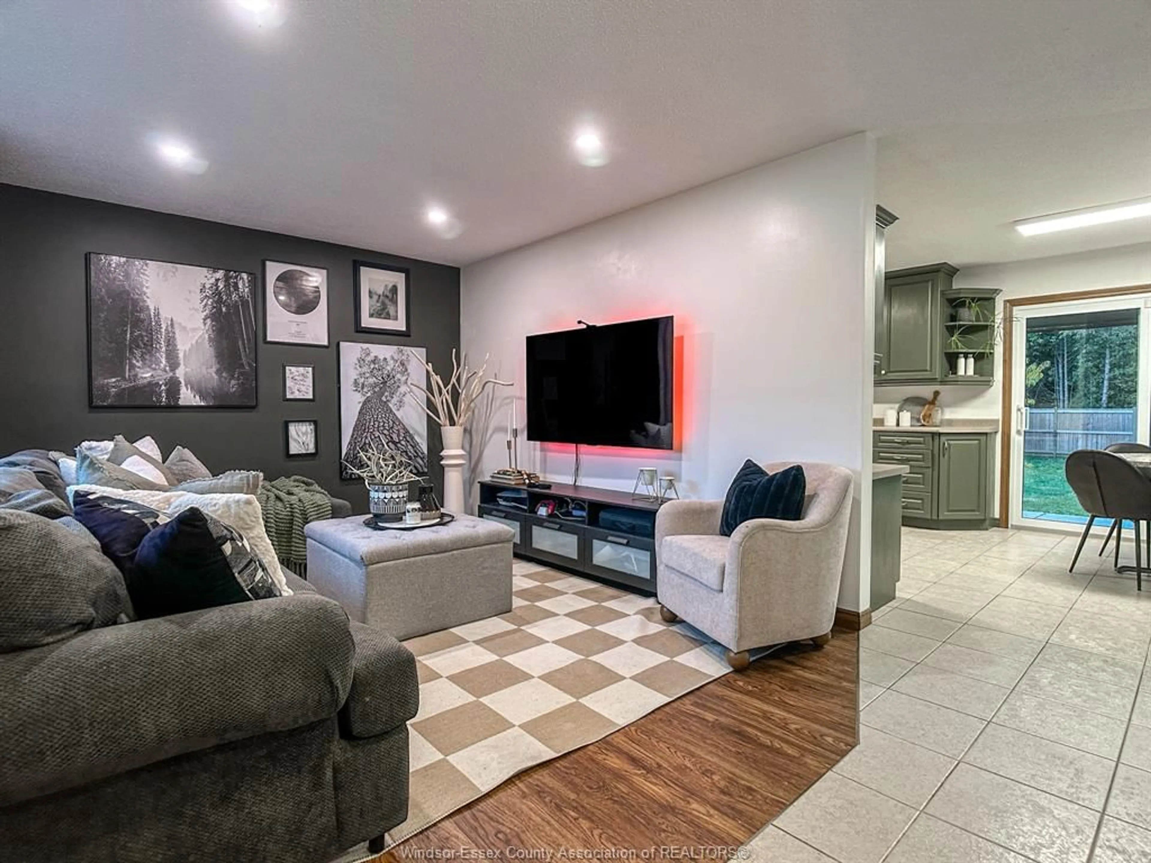 Living room with furniture, unknown for 1899 QUEEN BLVD, Ruthven Ontario N0P 2J0