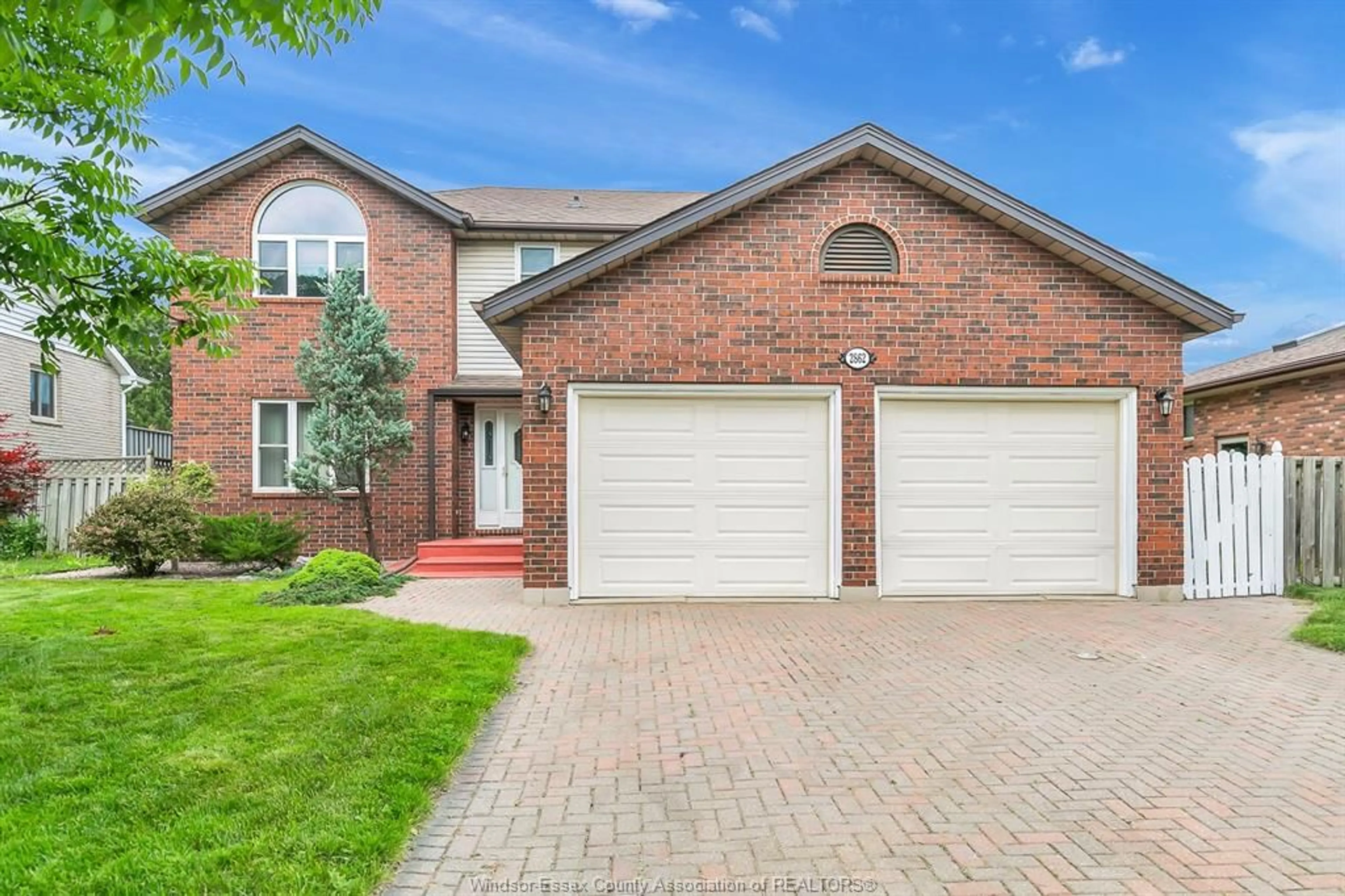 Home with brick exterior material, street for 2862 MANGIN Cres, Windsor Ontario N9E 4K9
