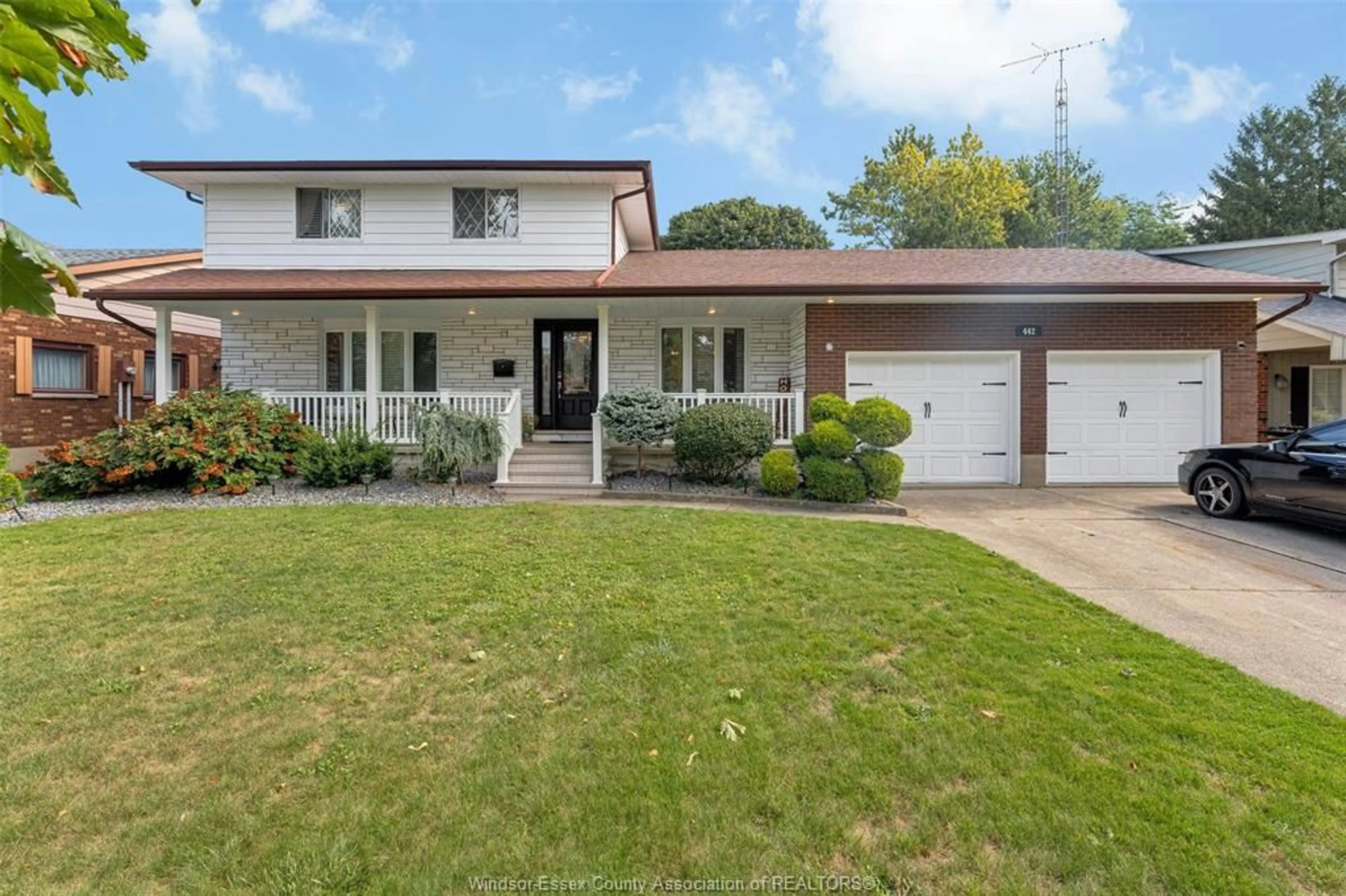 Home with brick exterior material, street for 442 BALDOON Rd, Chatham Ontario N7L 4V9