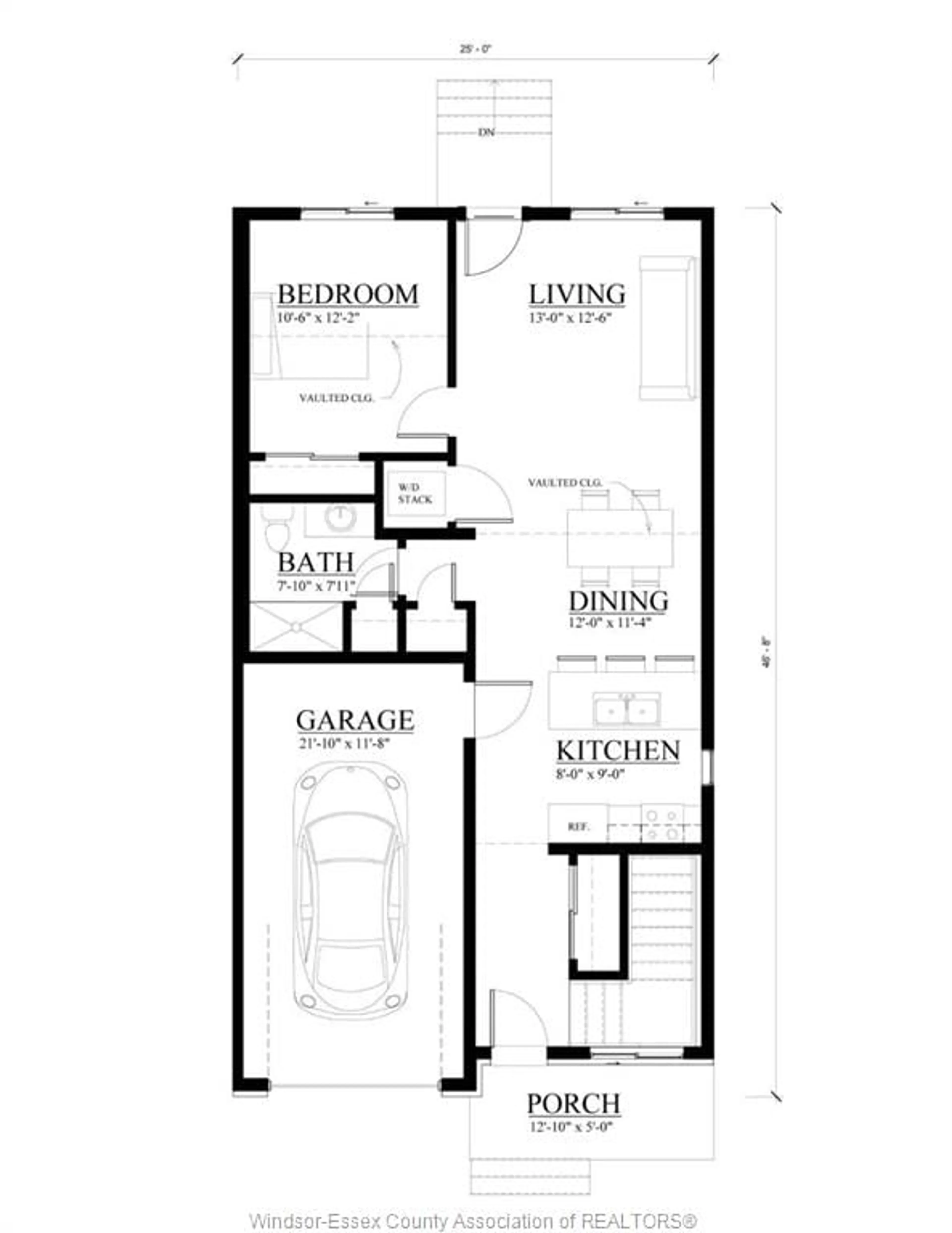 Floor plan for 126 SUSY Crt, Essex Ontario N8M 2J3