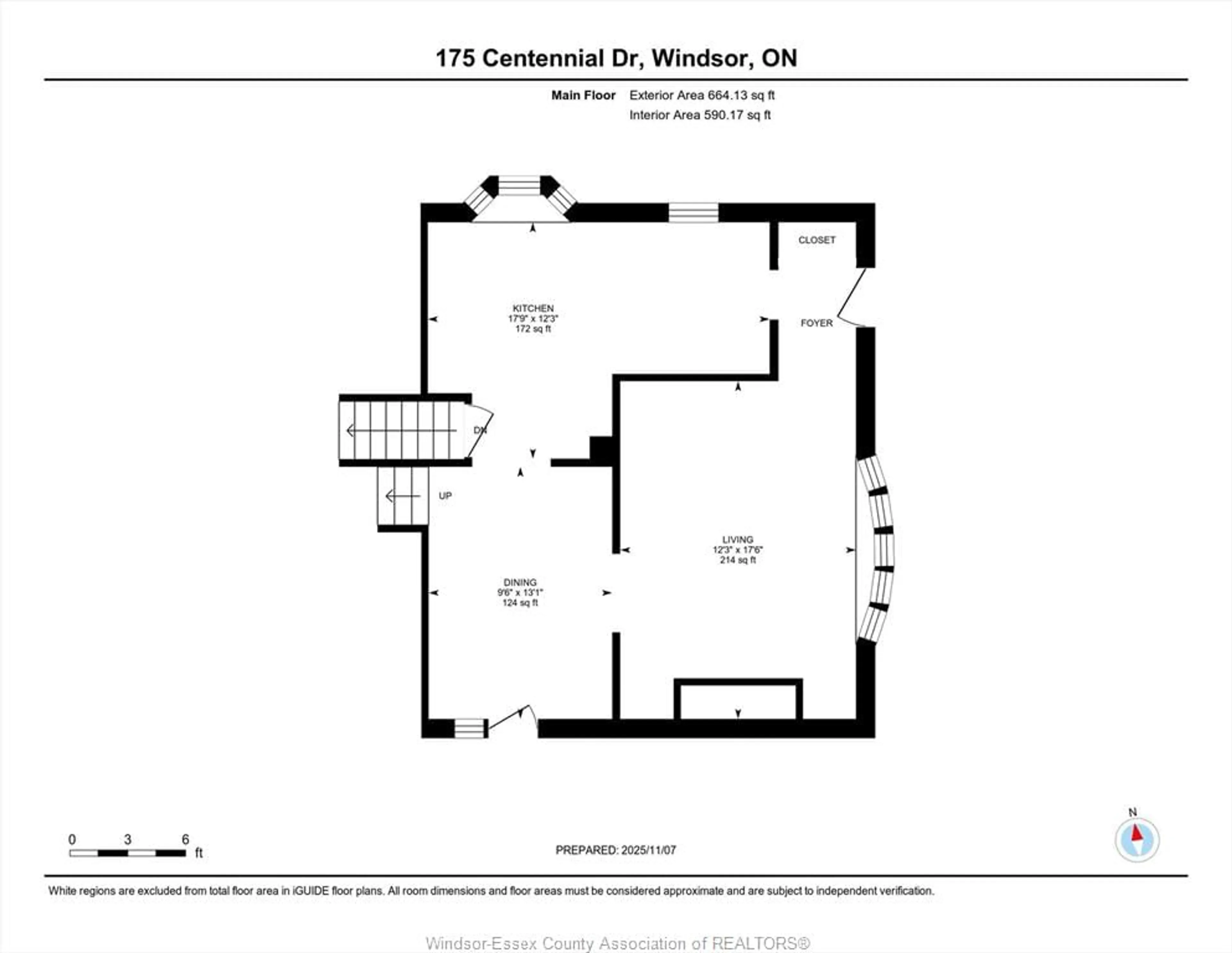 Floor plan for 175 Centennial Dr, Tecumseh Ontario N8N 2N7