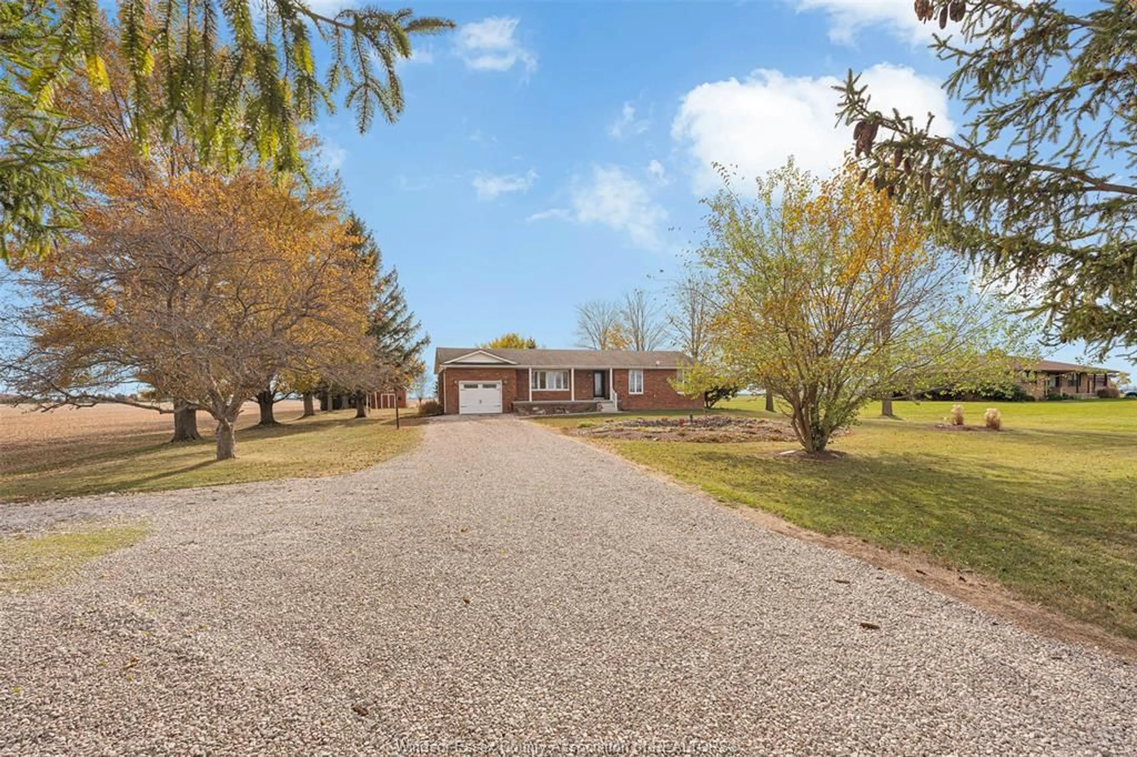 A pic from outside/outdoor area/front of a property/back of a property/a pic from drone, unknown for 527 COUNTY RD 42, Lakeshore Ontario N8N 2L9