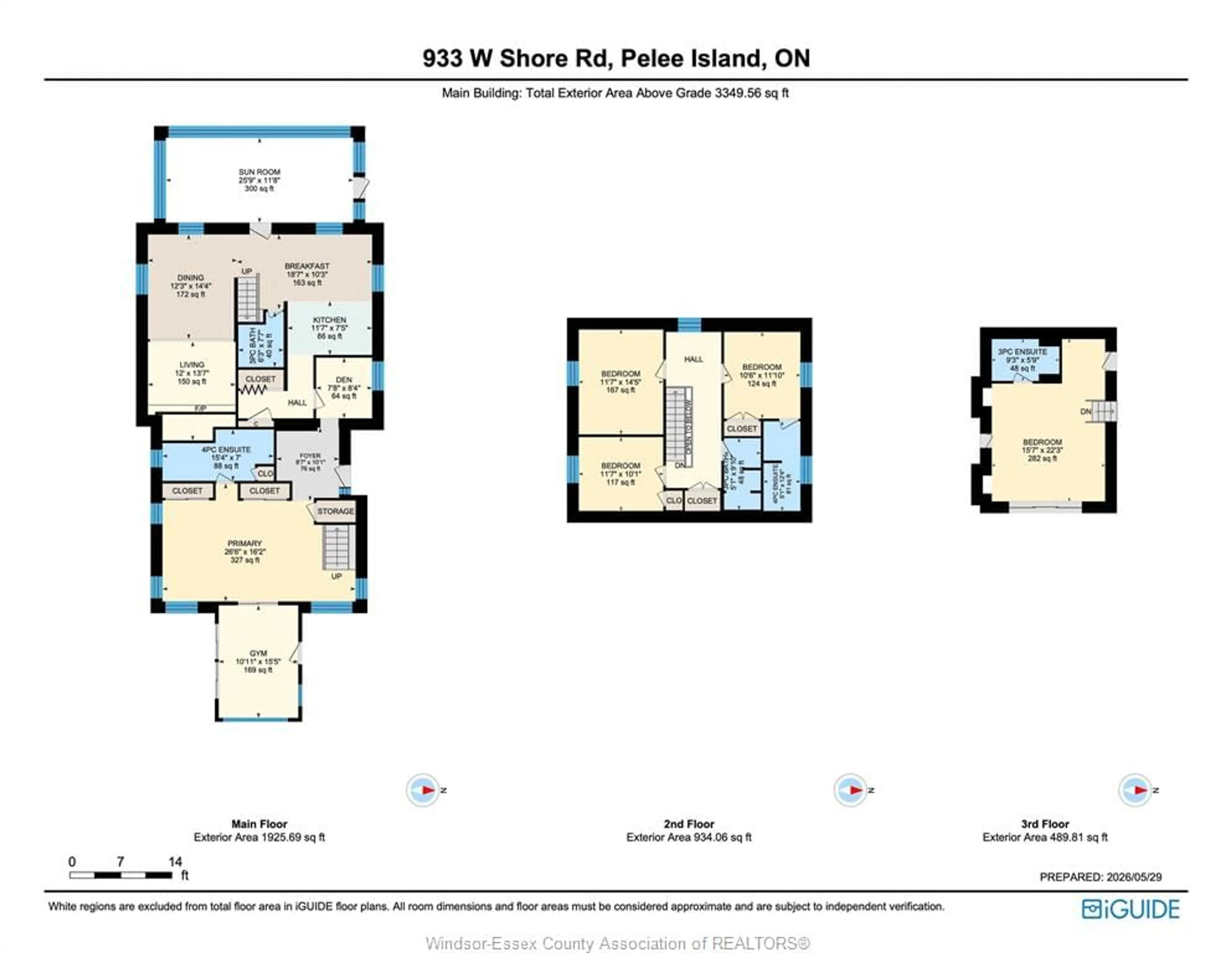 Floor plan for 933 WEST SHORE Rd, Pelee Island Ontario N0R 1M0