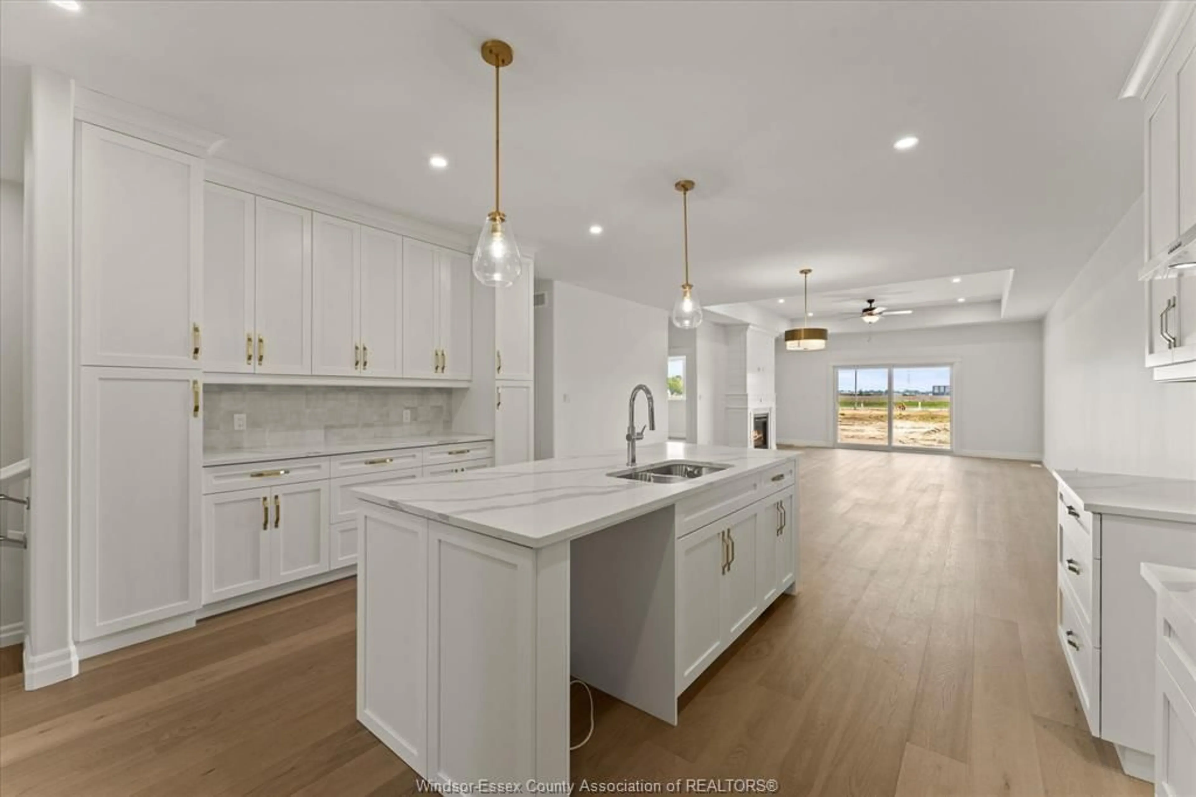 Open concept kitchen, ceramic/tile floor for 3245 TULLIO Dr, LaSalle Ontario N9H 1H3