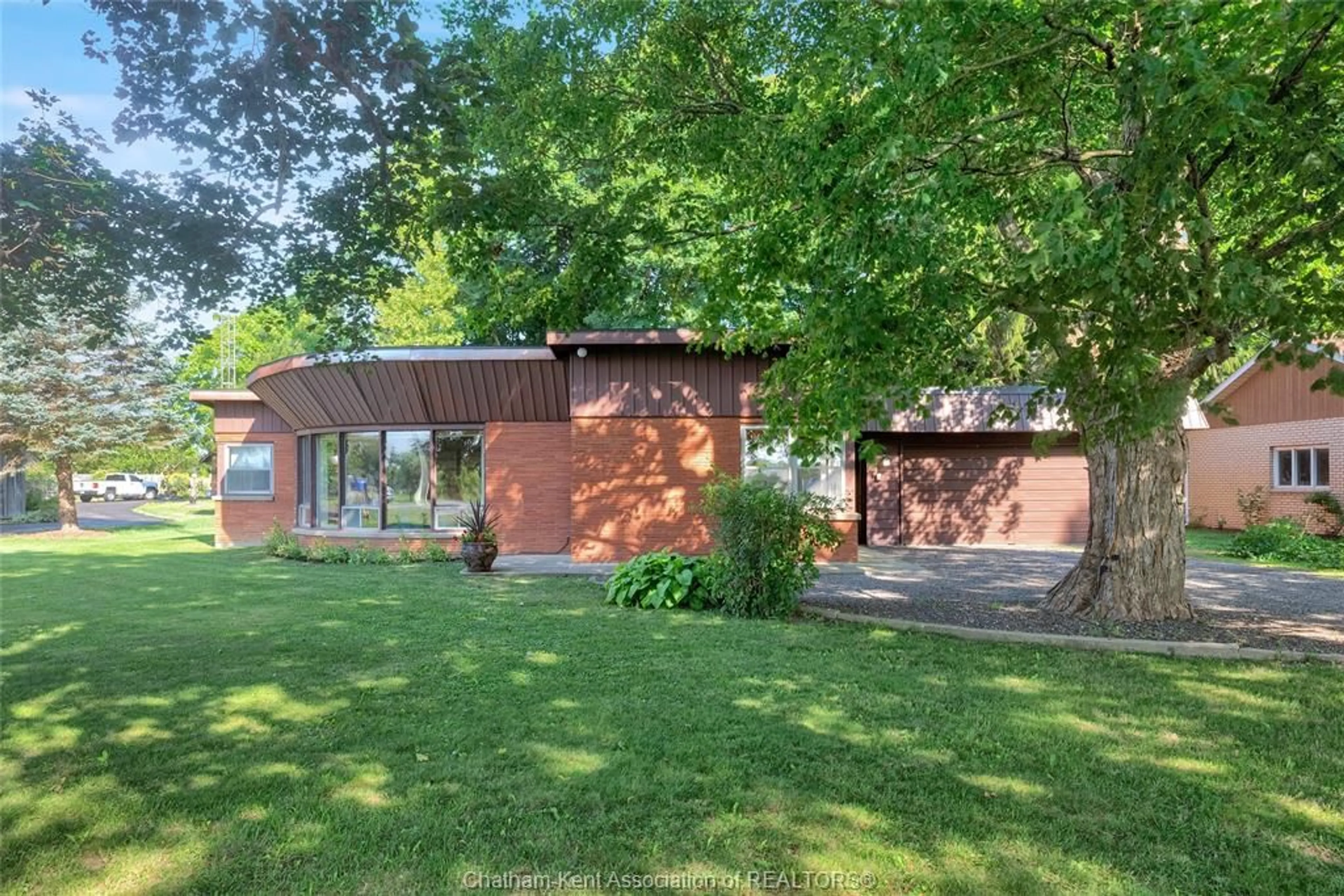 Home with brick exterior material, street for 6959 RIVERVIEW Line, Chatham Ontario N7M 5T1