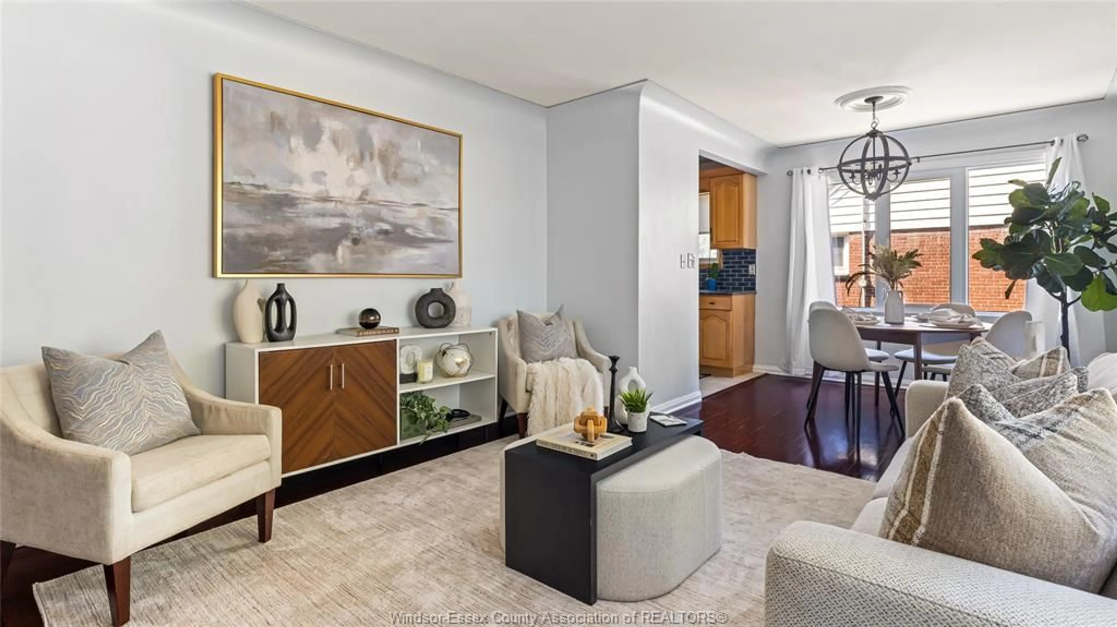 Living room with furniture, unknown for 3145 ACADEMY, Windsor Ontario N9E 2H5