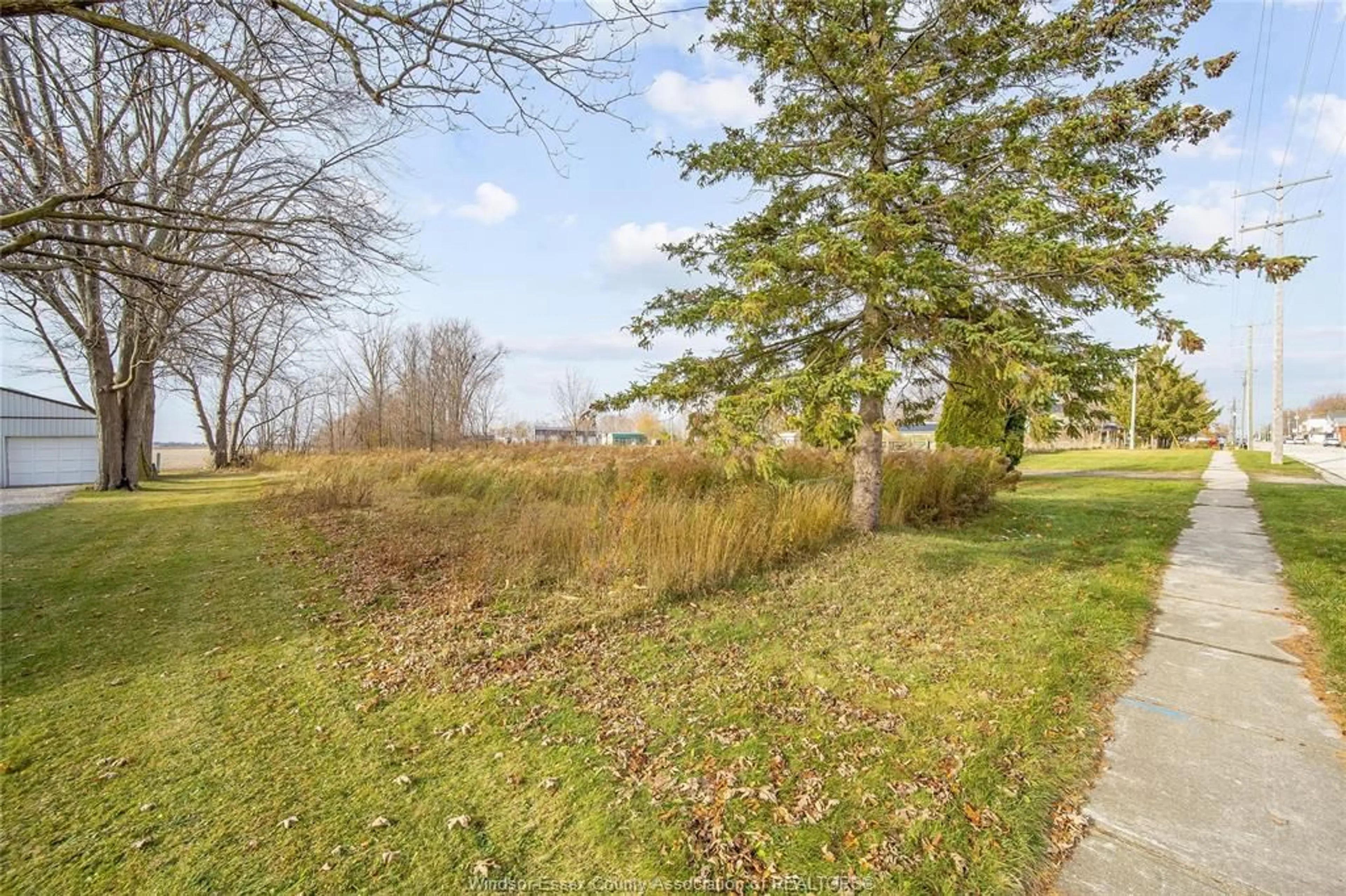 A pic from outside/outdoor area/front of a property/back of a property/a pic from drone, water/lake/river/ocean view for 123 ERIE ST. S., Merlin Ontario N0P 1W0