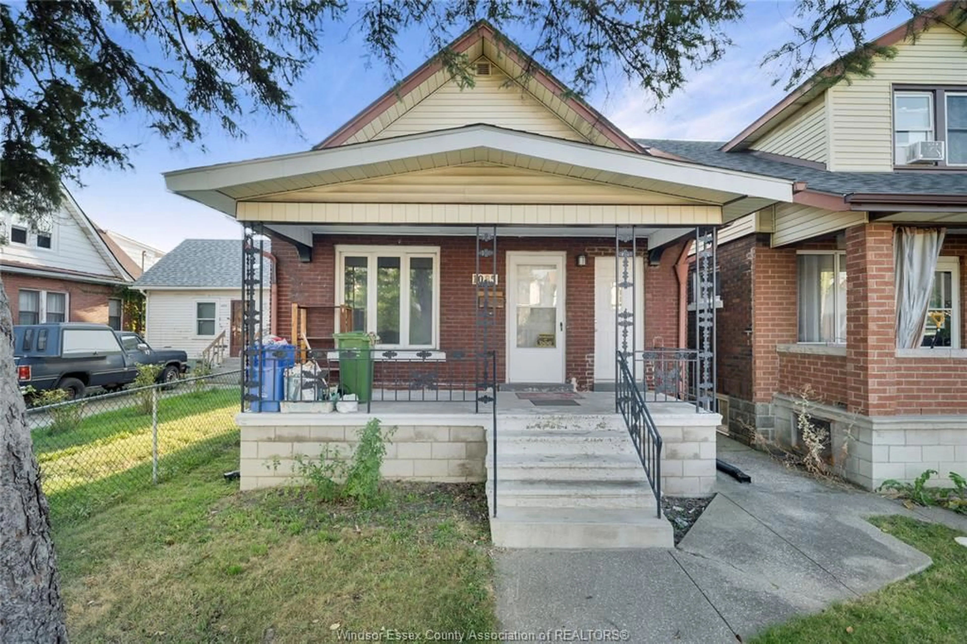 Home with brick exterior material, street for 1085 Langlois, Windsor Ontario N9A 2H4