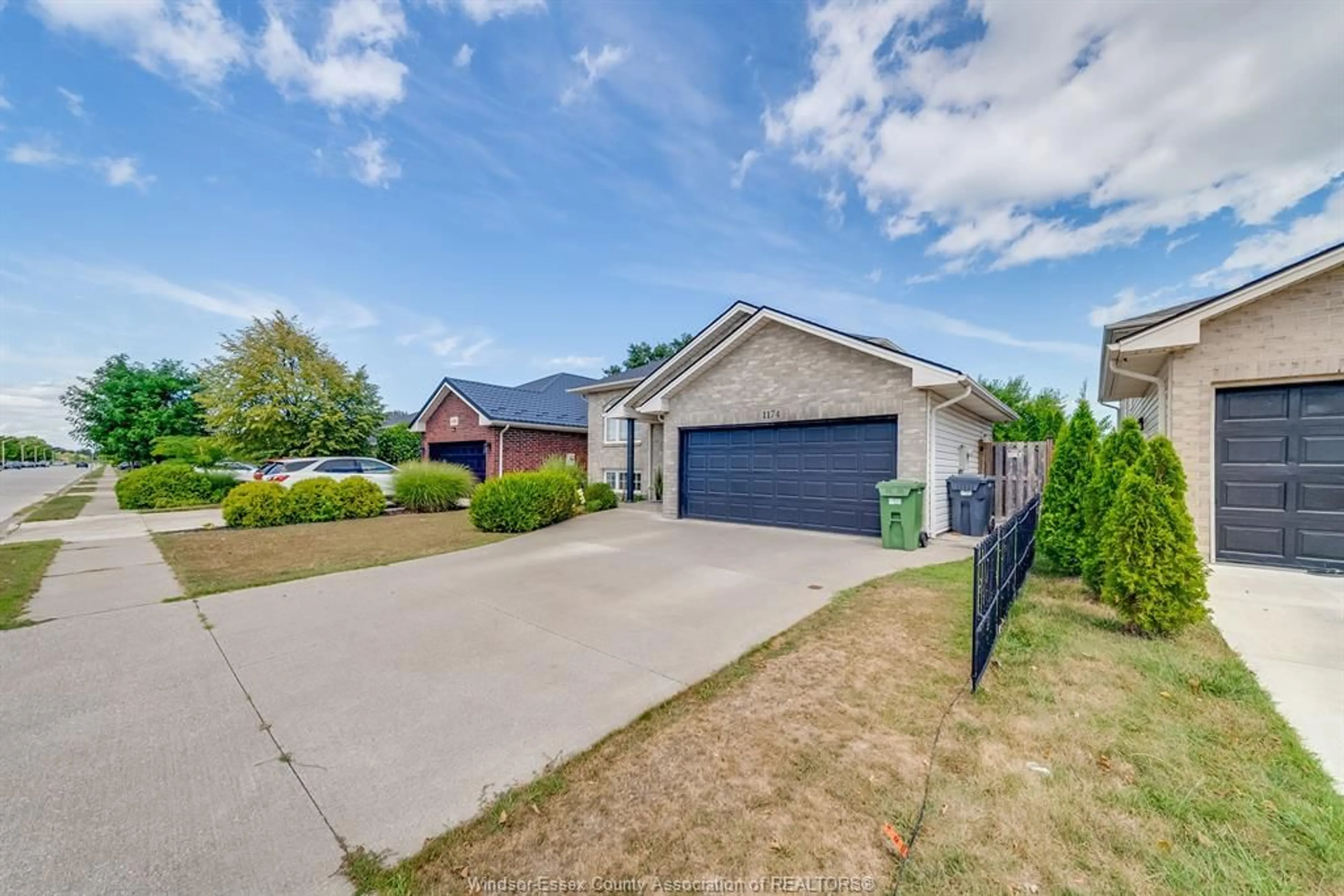 A pic from outside/outdoor area/front of a property/back of a property/a pic from drone, street for 1174 CLOVER, Windsor Ontario N8P 1W1