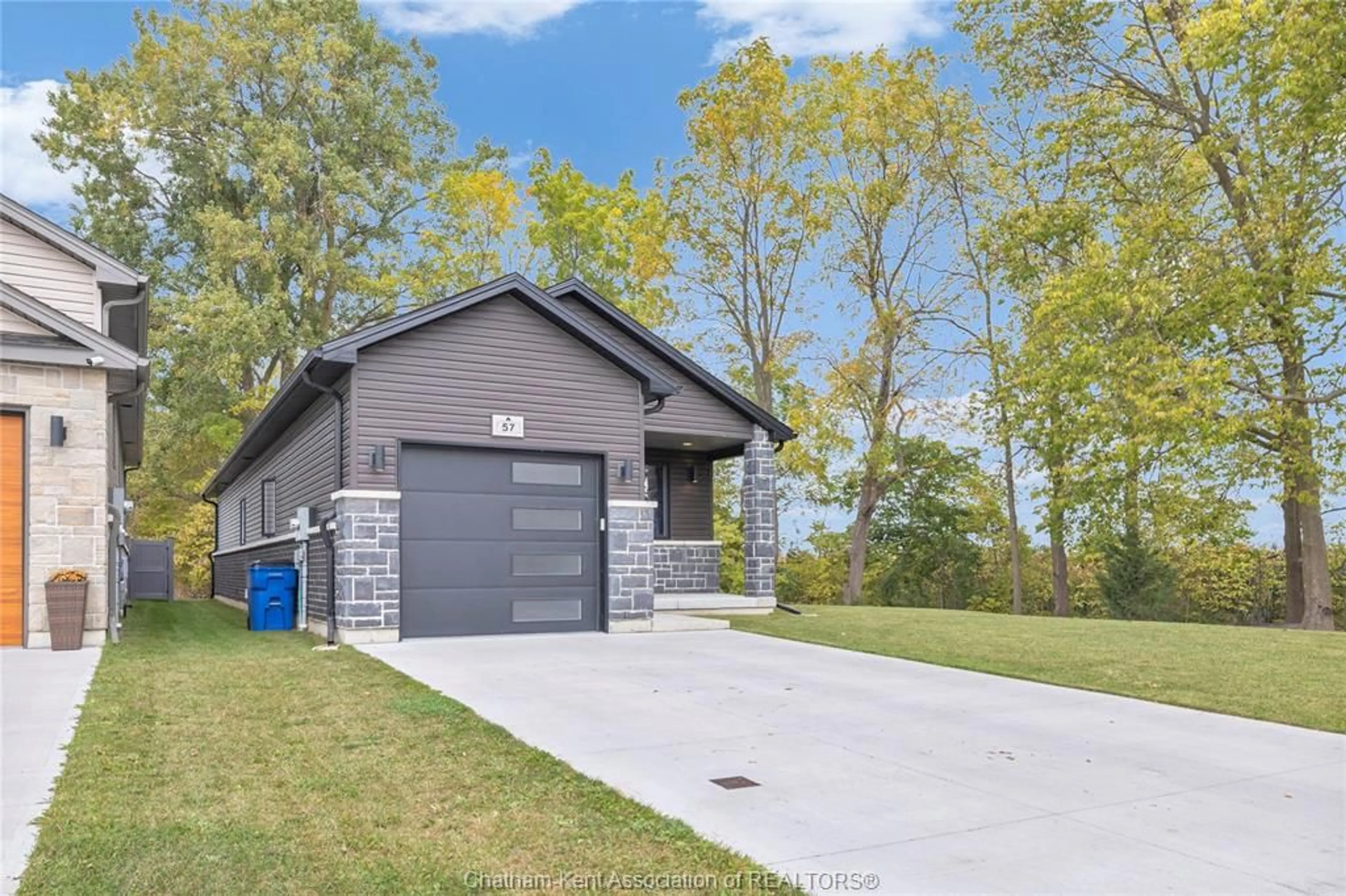 Home with brick exterior material, street for 57 BAFFIN Way, Chatham Ontario N7L 0C4