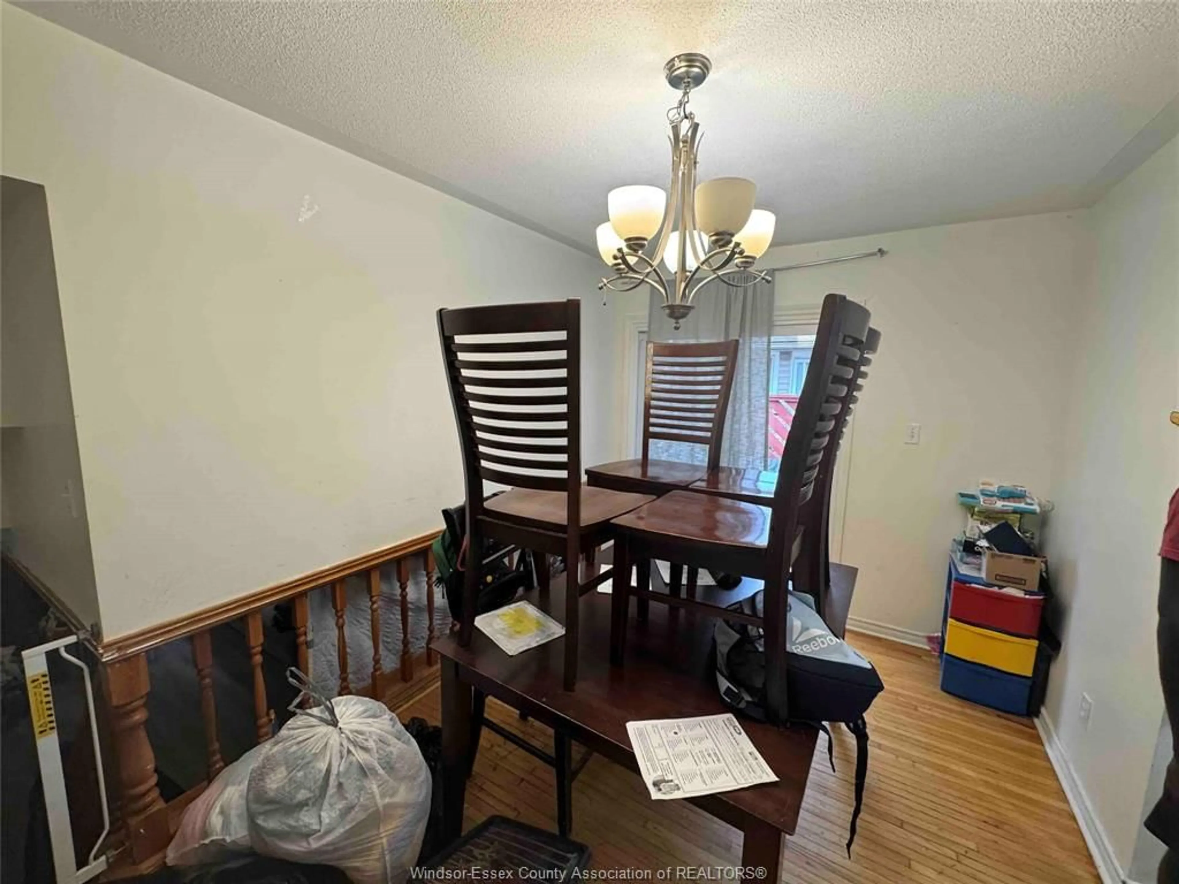 Dining room, wood/laminate floor for 2650 RIVARD Ave, Windsor Ontario N8T 2H5