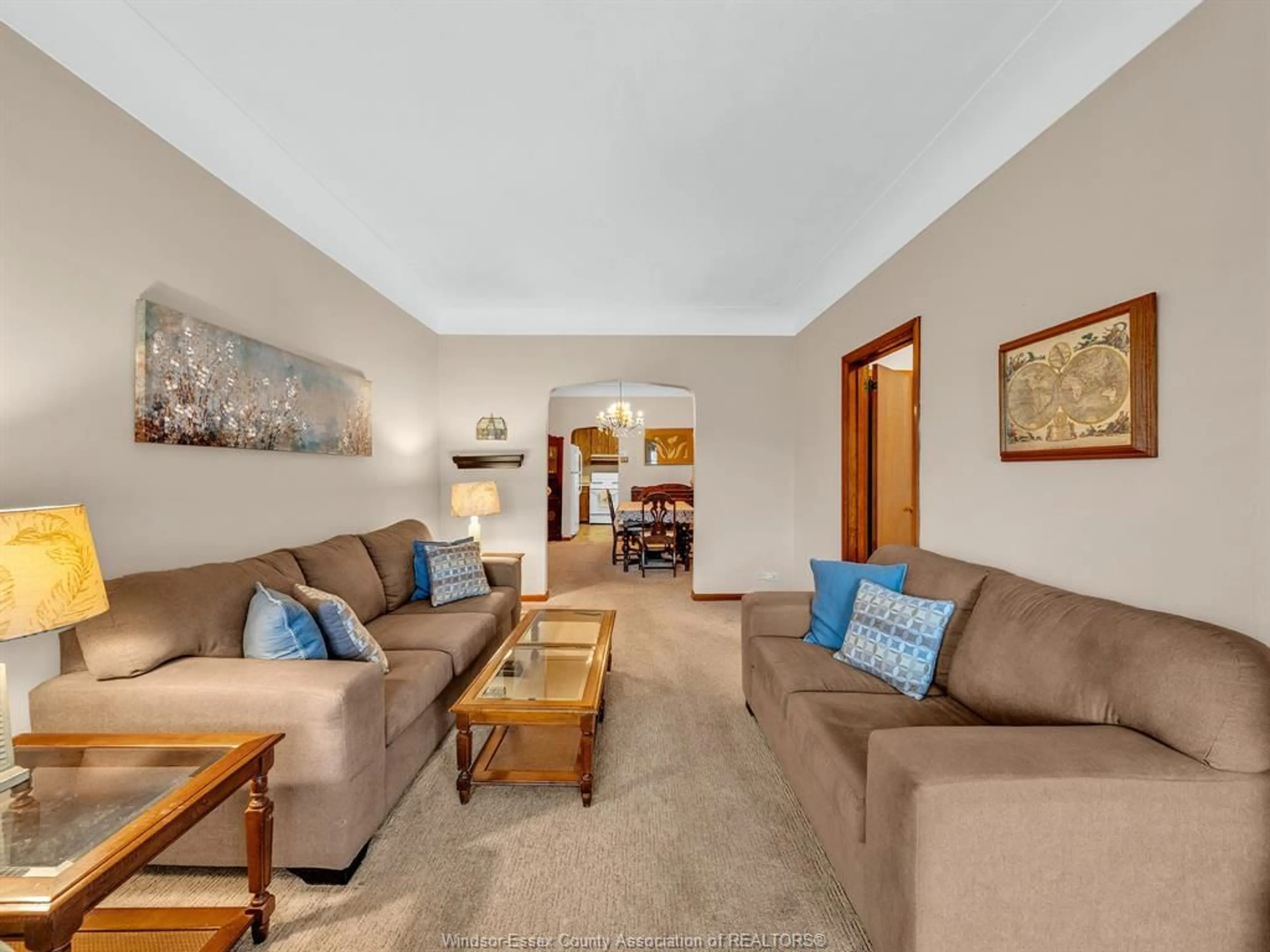 Living room with furniture, unknown for 982 Langlois, Windsor Ontario N9A 2H3