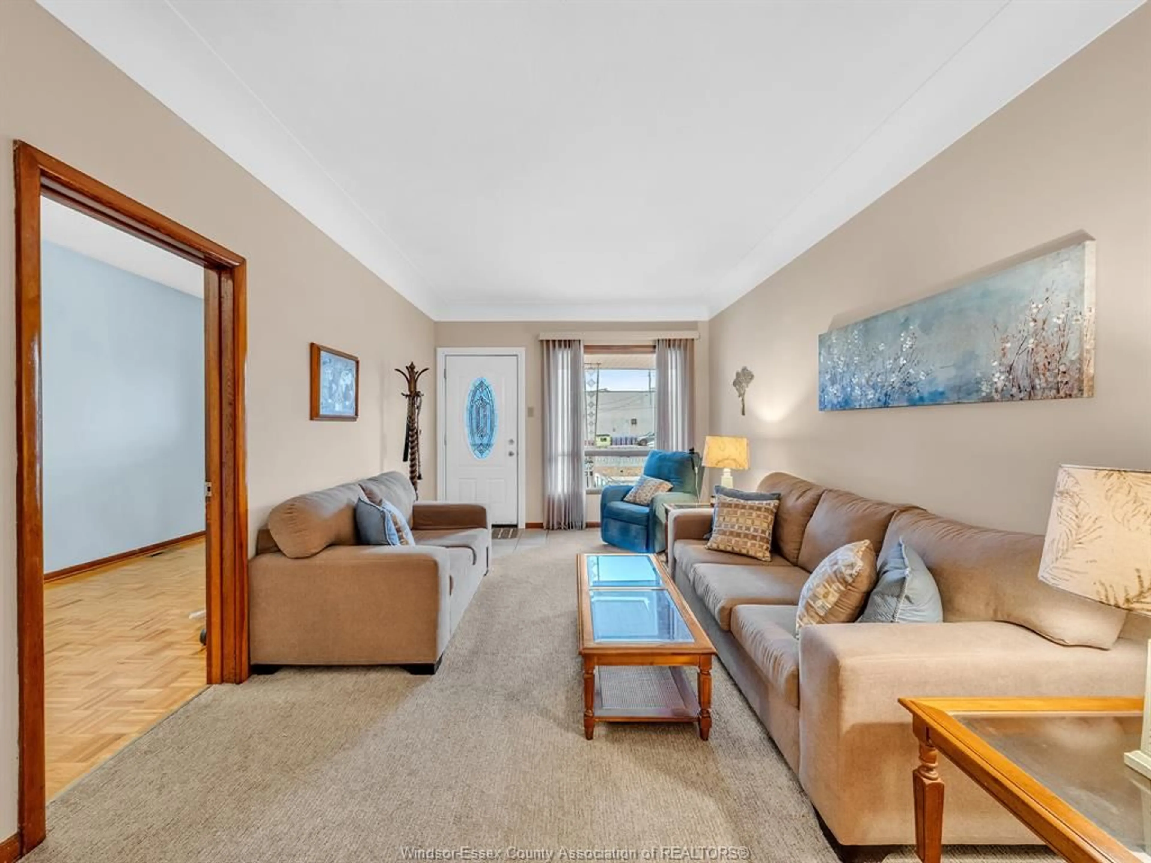 Living room with furniture, unknown for 982 Langlois, Windsor Ontario N9A 2H3