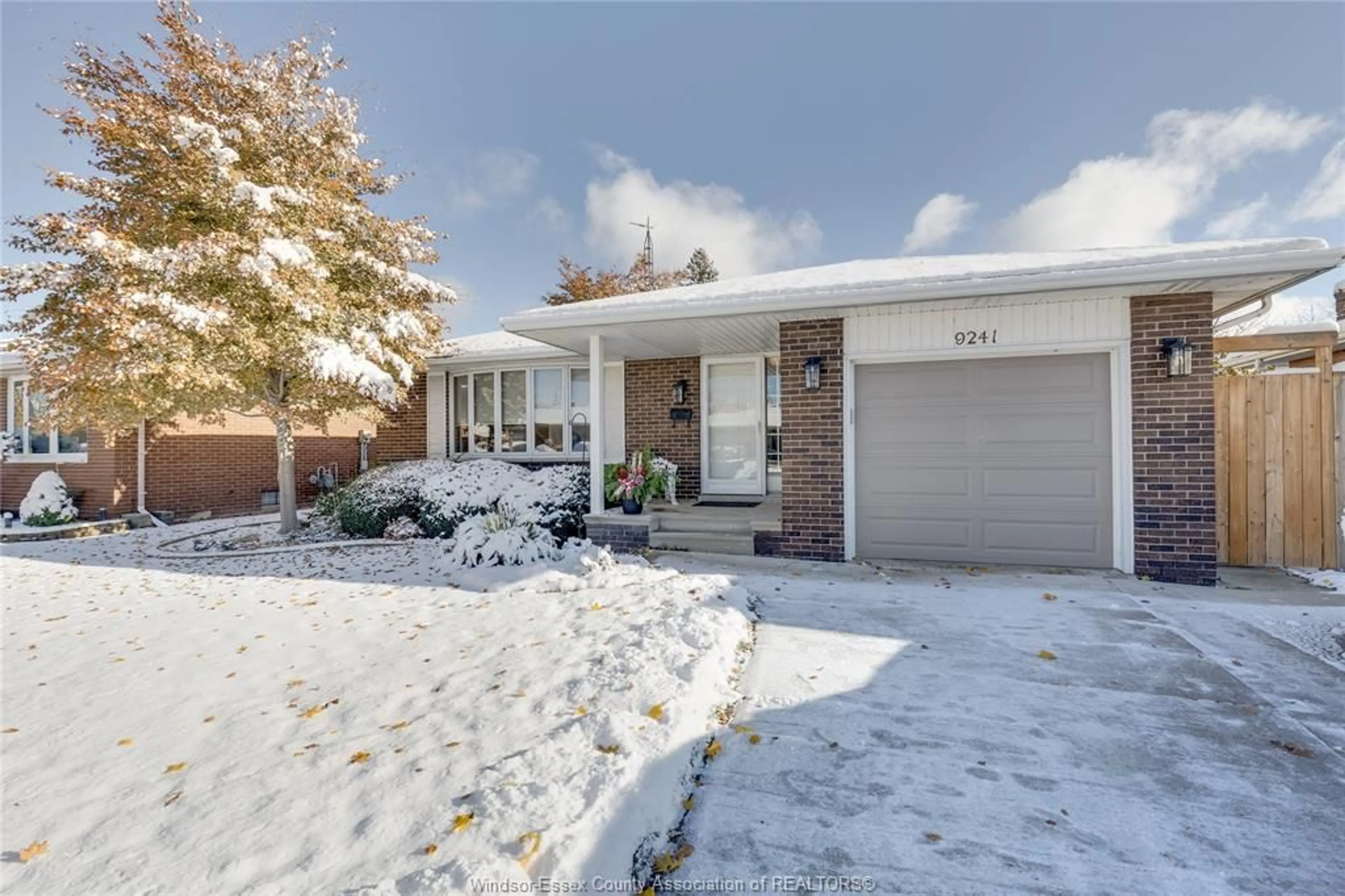 Home with brick exterior material, street for 9241 ESPLANADE Dr, Windsor Ontario N8R 1J2