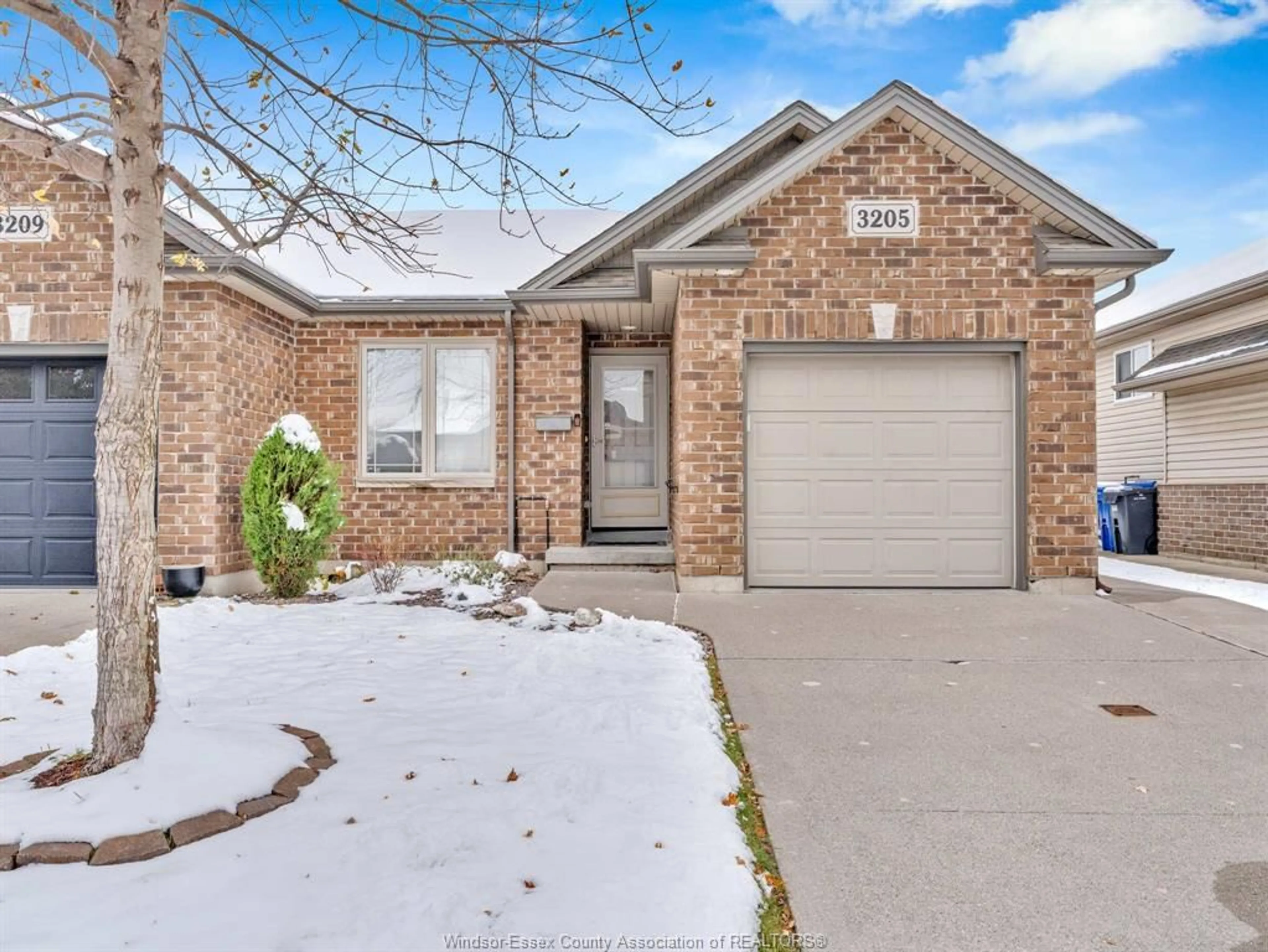 Home with brick exterior material, street for 3205 Seville, Windsor Ontario N8N 0A3