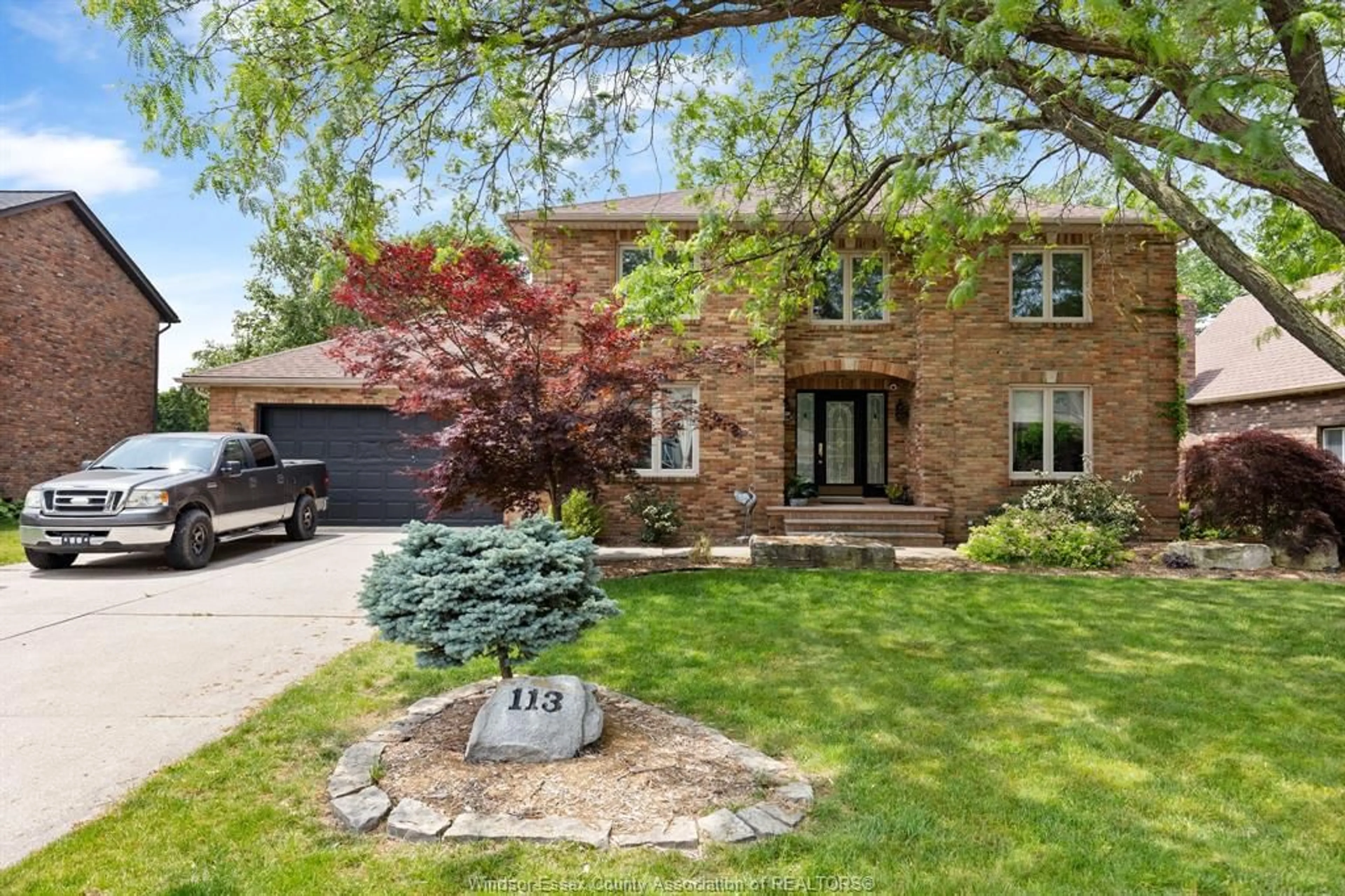 Home with brick exterior material, street for 113 Marentette, Lakeshore Ontario N0R 1A0