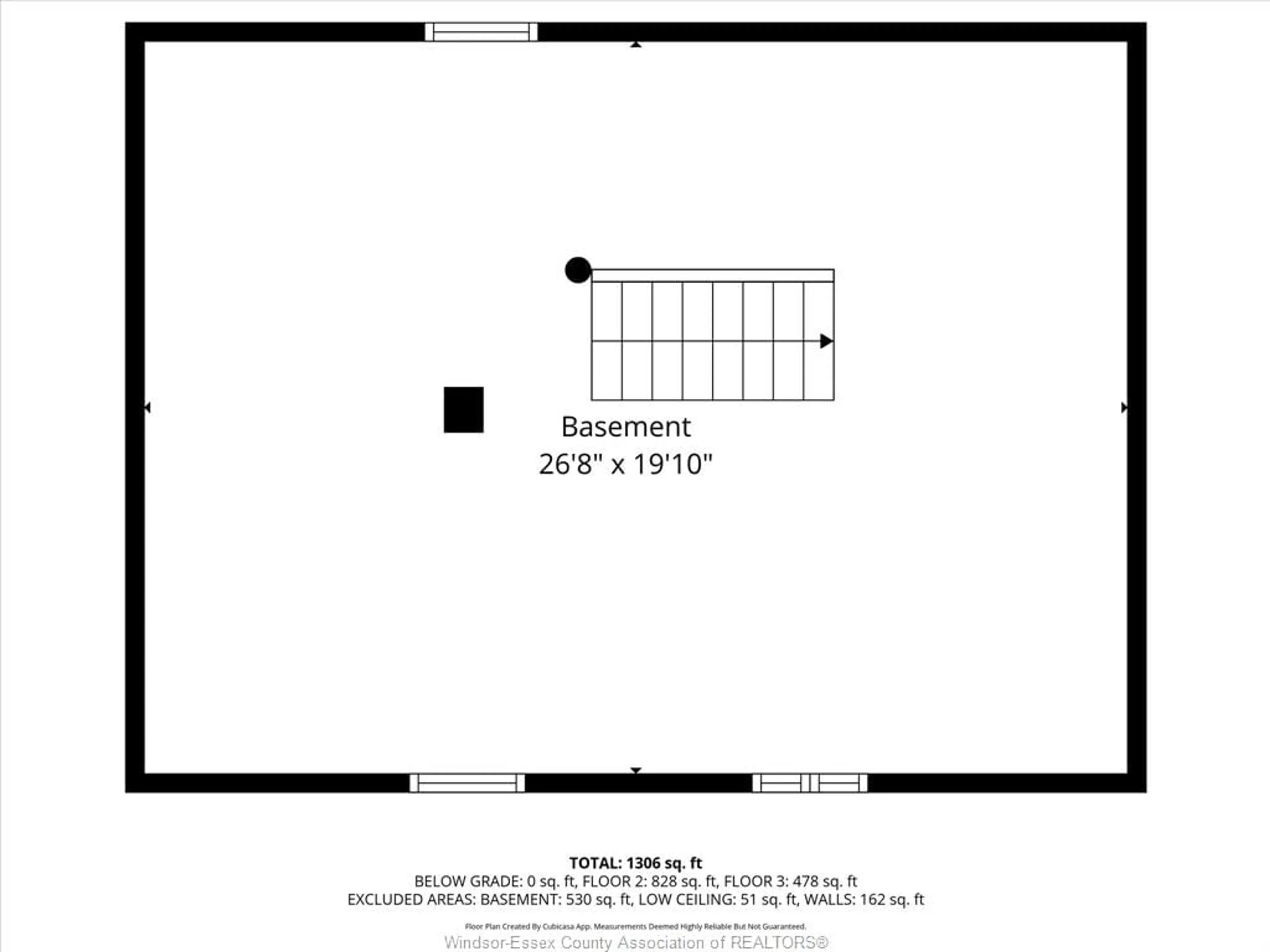 Floor plan for 431 SOUTH St, Belle River Ontario N0R 1A0