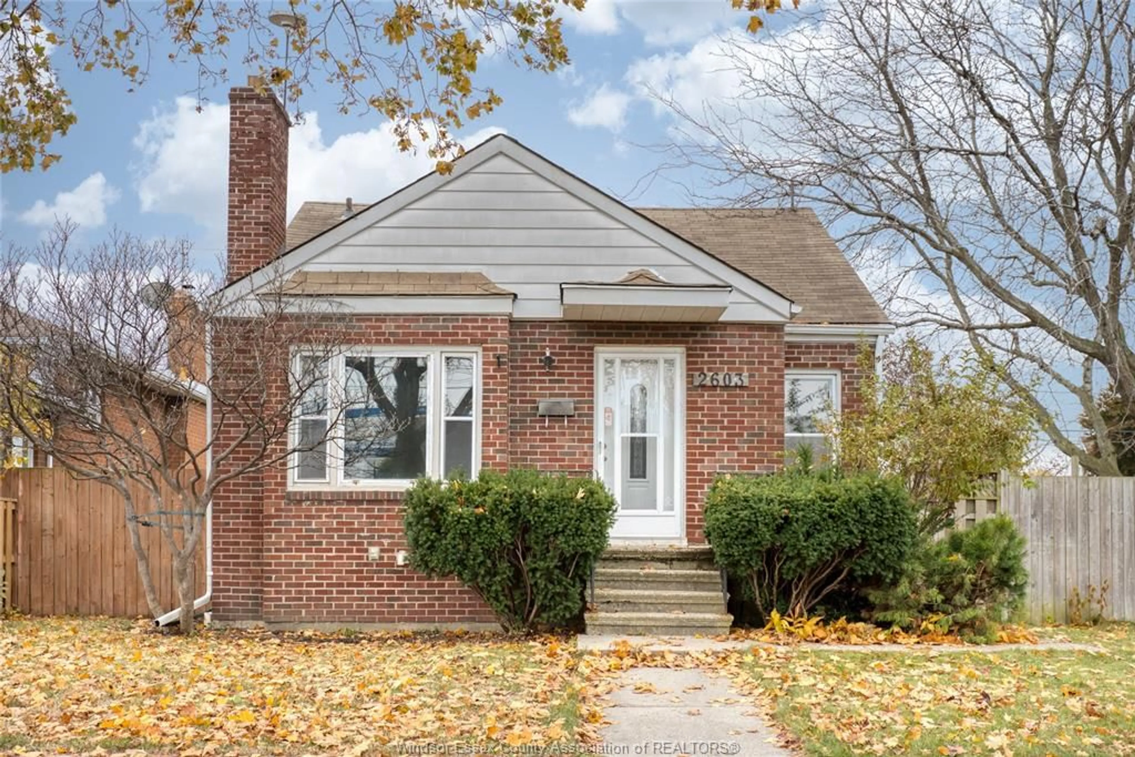 Home with brick exterior material, street for 2603 TURNER, Windsor Ontario N8W 3L4