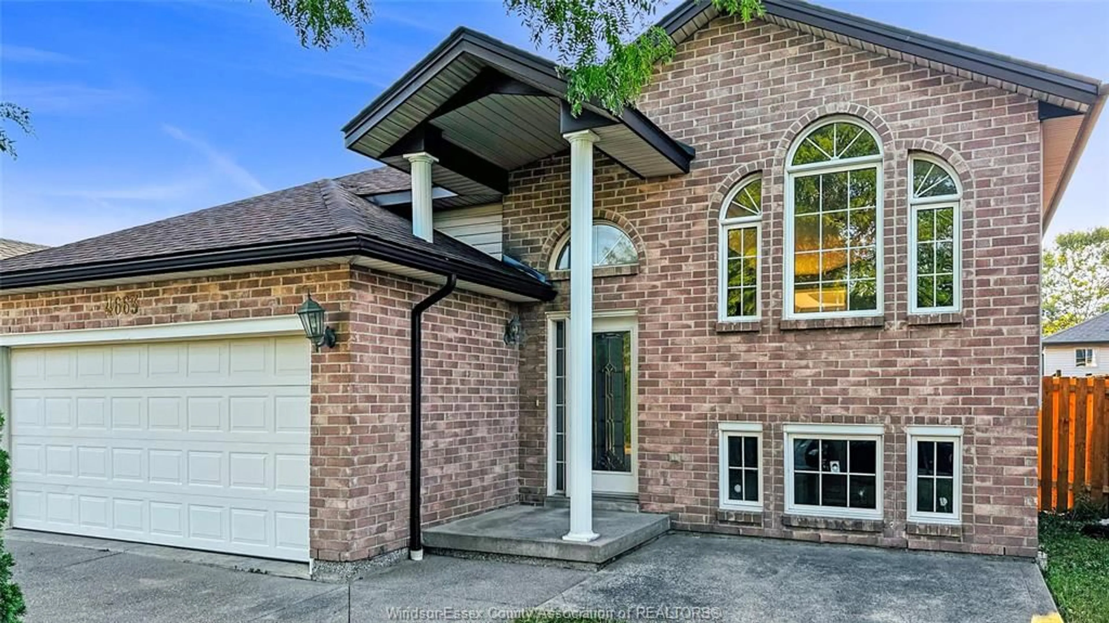 Home with brick exterior material, street for 4663 HELSINKI Cres, Windsor Ontario N9G 3G2