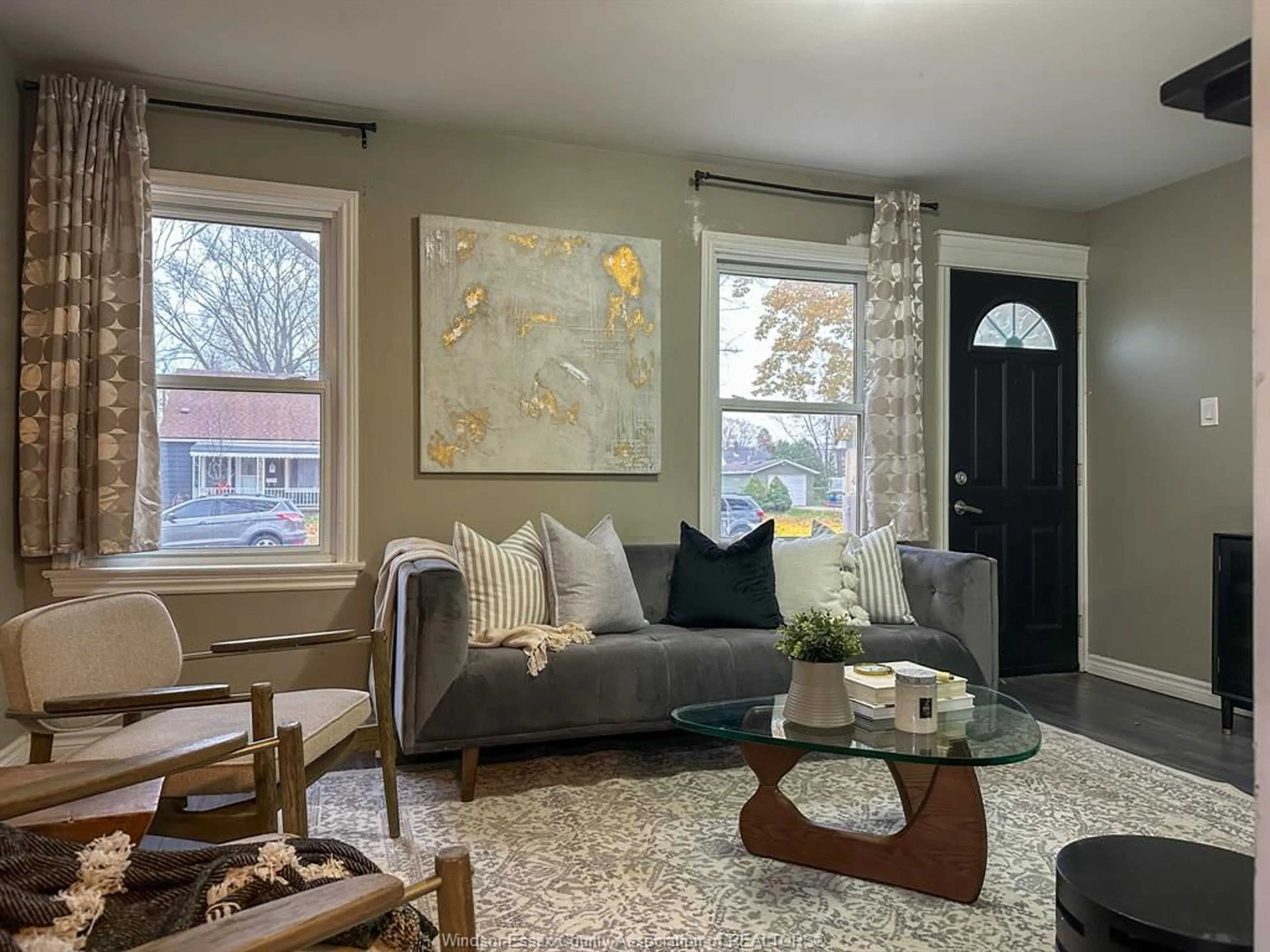 Living room with furniture, unknown for 1925 AUBIN, Windsor Ontario N8W 4L2
