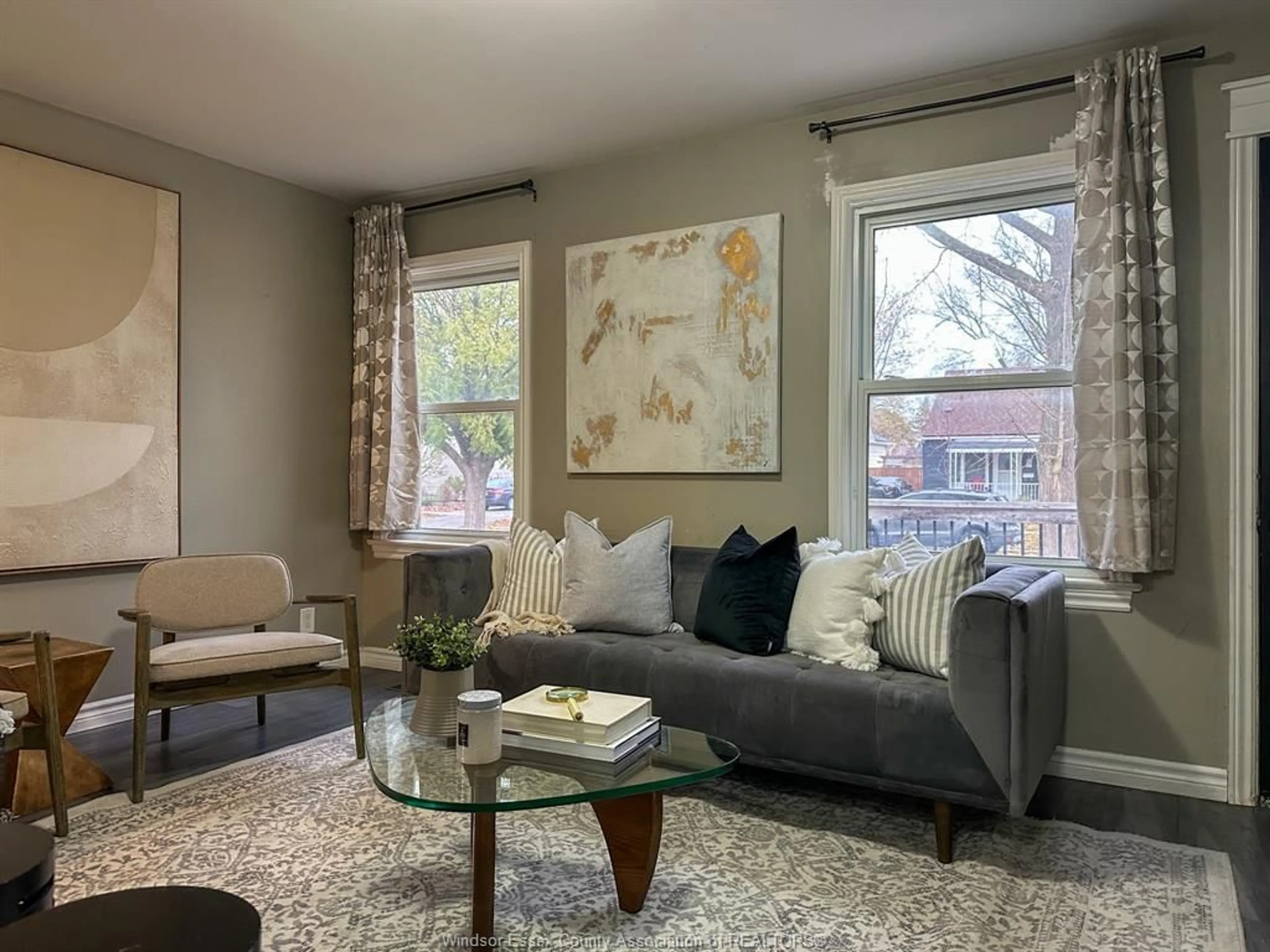 Living room with furniture, unknown for 1925 AUBIN, Windsor Ontario N8W 4L2
