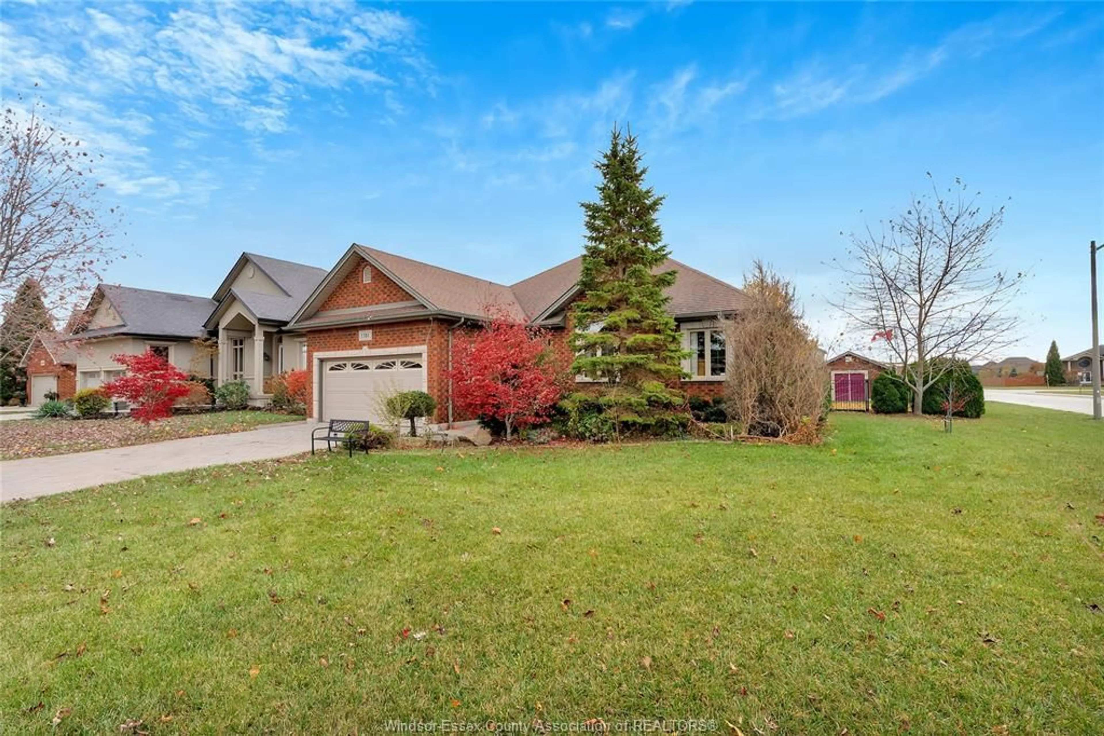 Home with brick exterior material, street for 1381 EMMA St, Lakeshore Ontario N0R 1A0