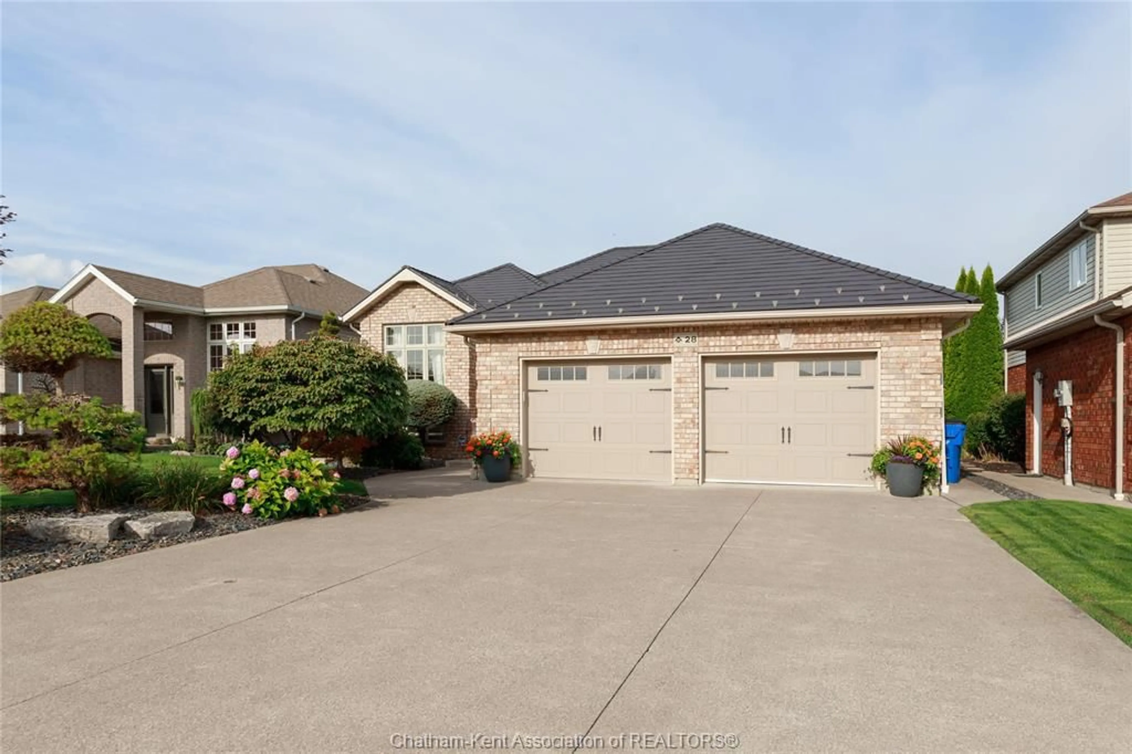 Home with brick exterior material, unknown for 28 Morning Glory Lane, Chatham Ontario N7L 5R5