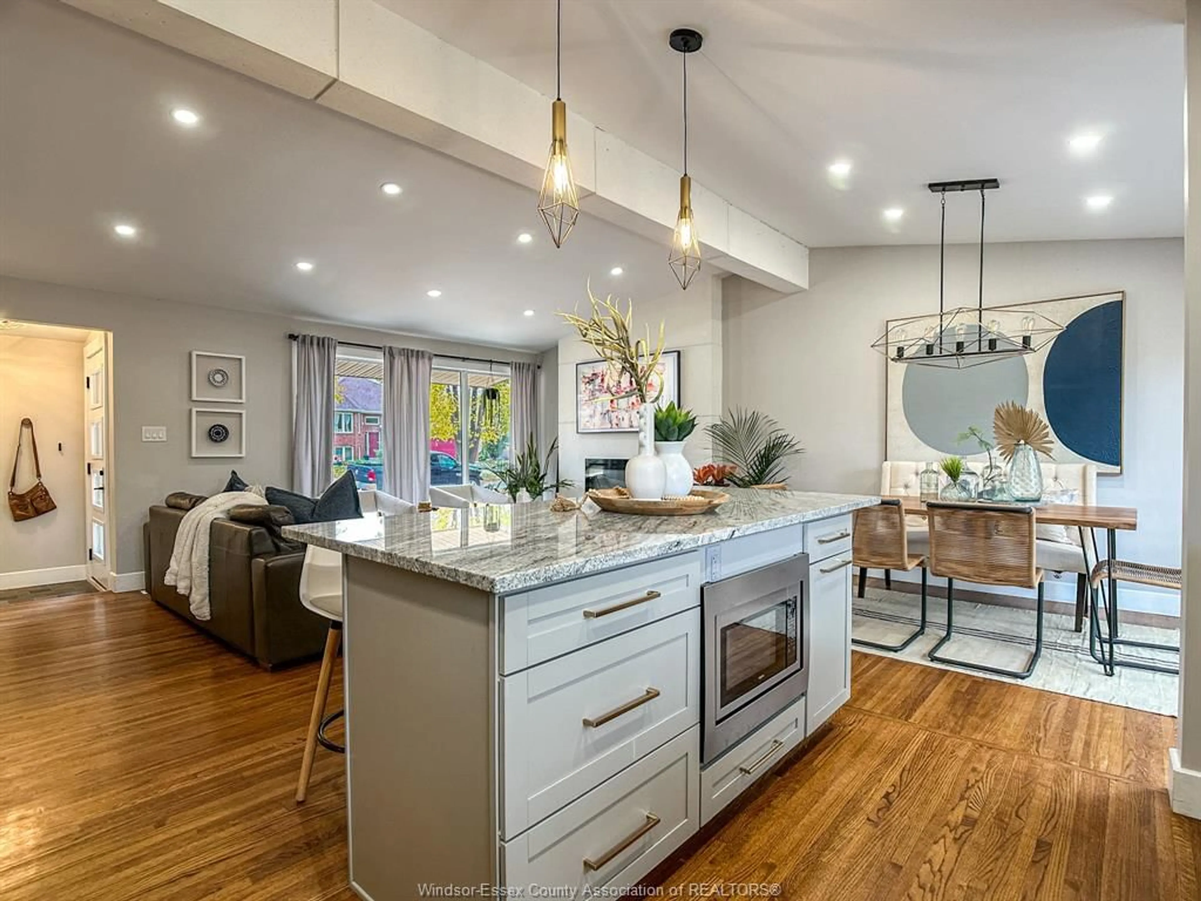 Open concept kitchen, unknown for 882 WESTCHESTER, Windsor Ontario N8S 3Y7