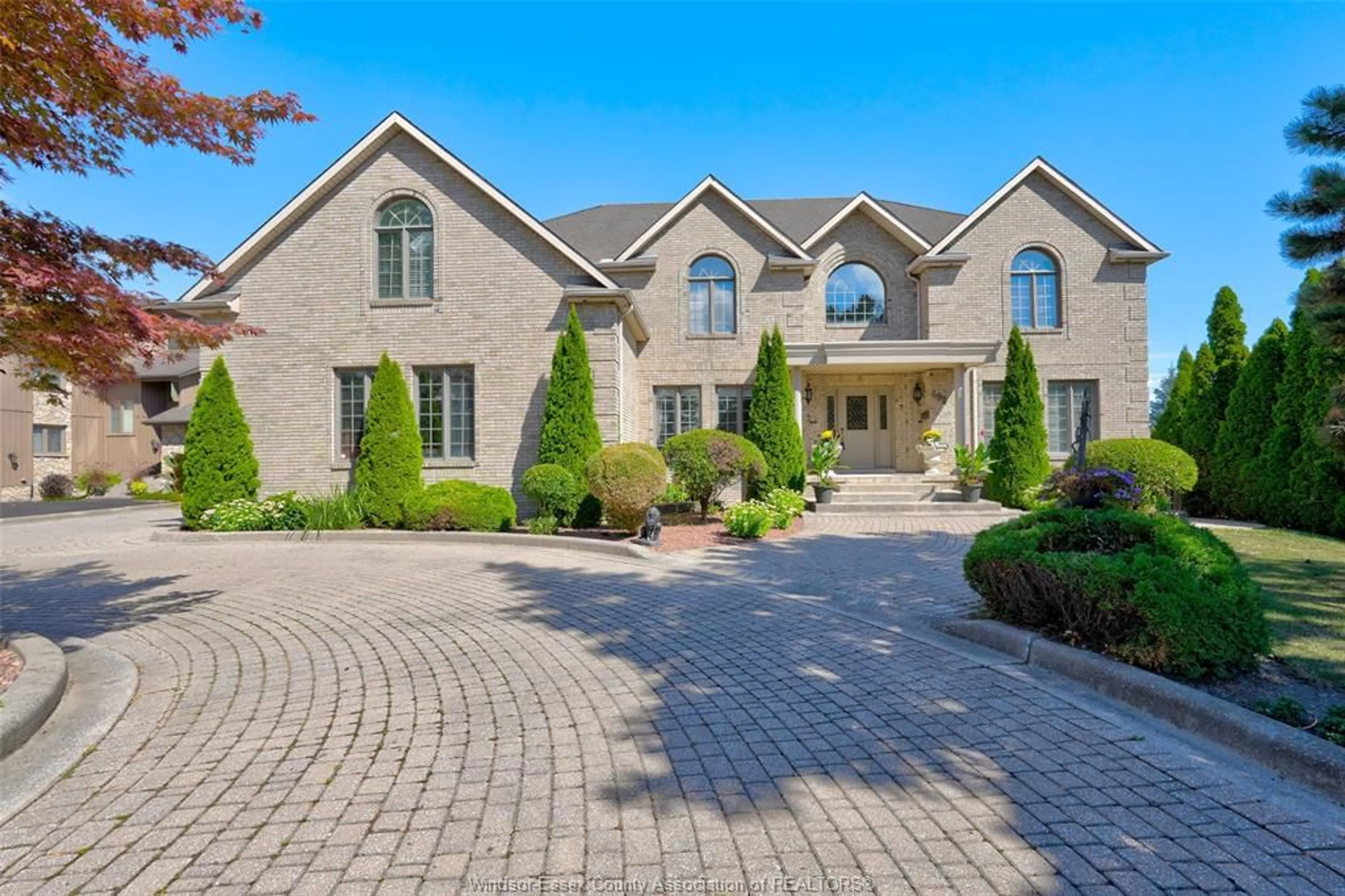 Home with brick exterior material, street for 492 OLD TECUMSEH, Lakeshore Ontario N8N 3S8