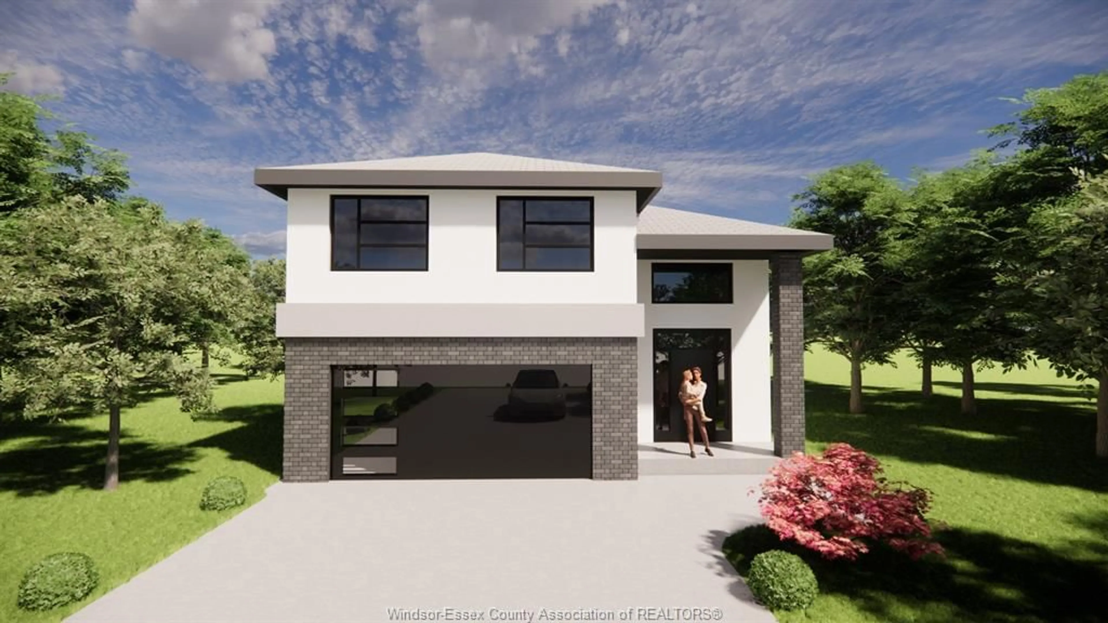 Home with brick exterior material, street for 3025 MCROBBIE Cres, Windsor Ontario N8R 0A7