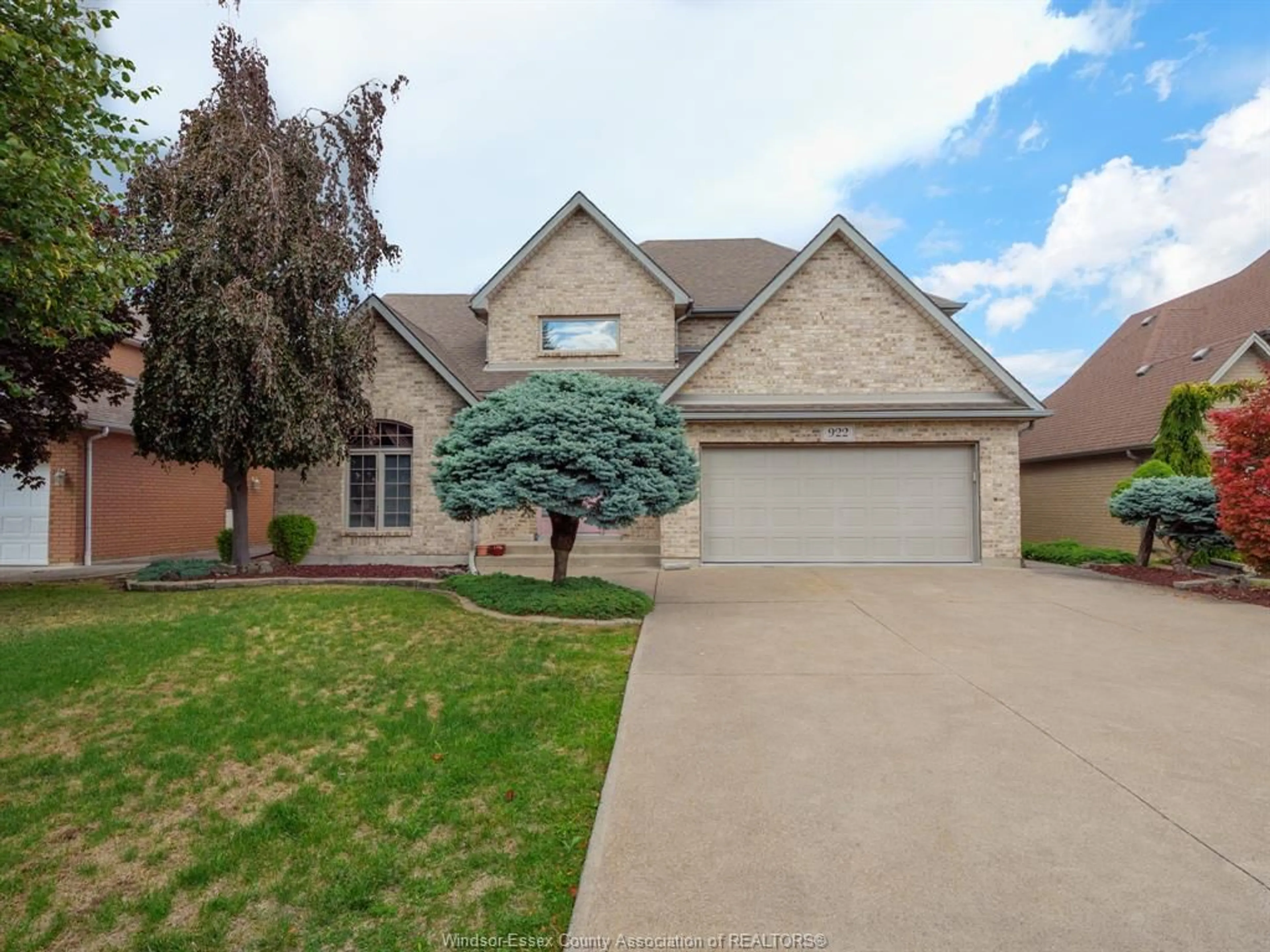 Home with brick exterior material, street for 922 LAKE SHORE Dr, Windsor Ontario N9G 2R2