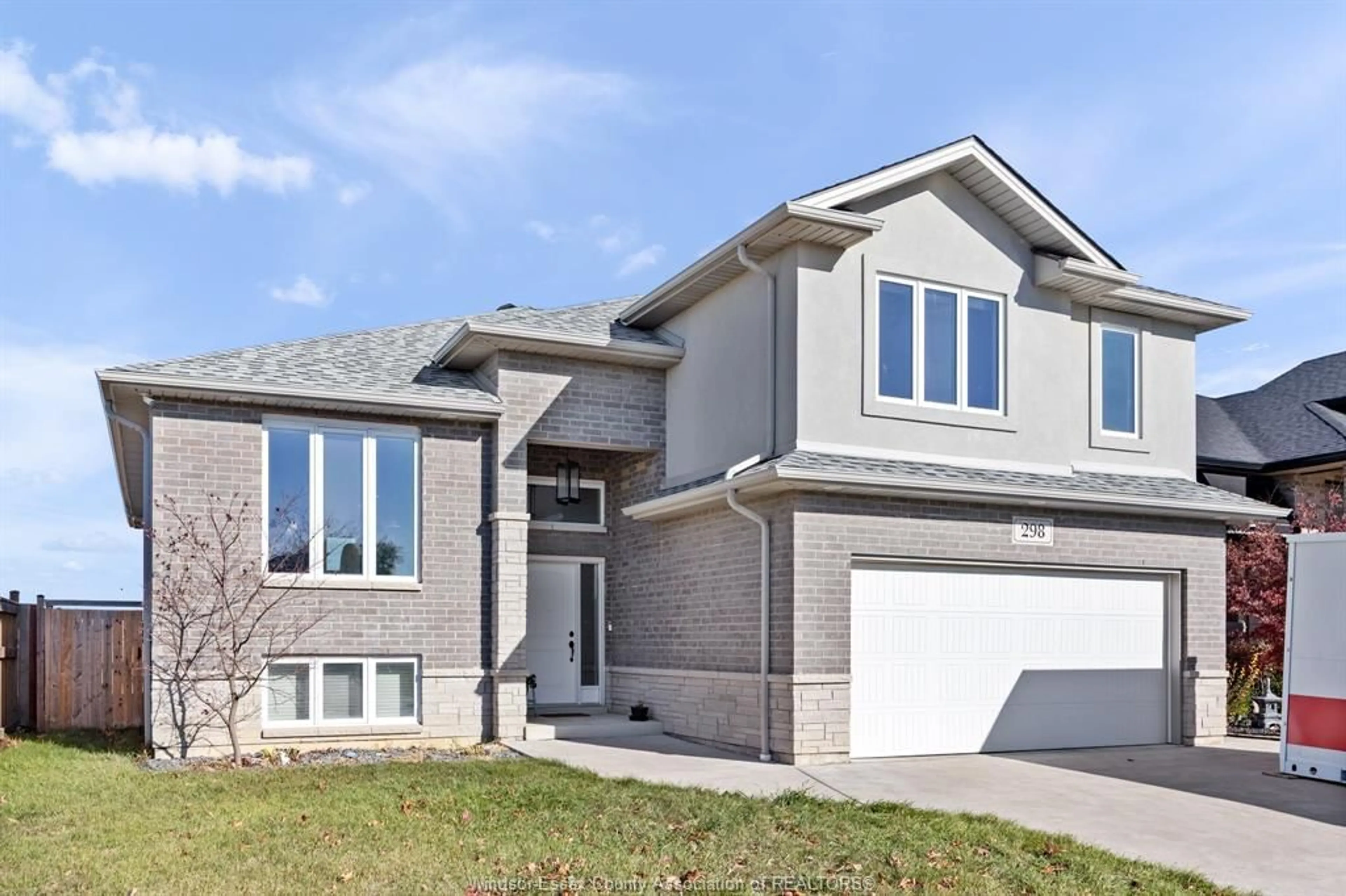 Home with brick exterior material, street for 298 WELSH Ave, Amherstburg Ontario N9V 4C8