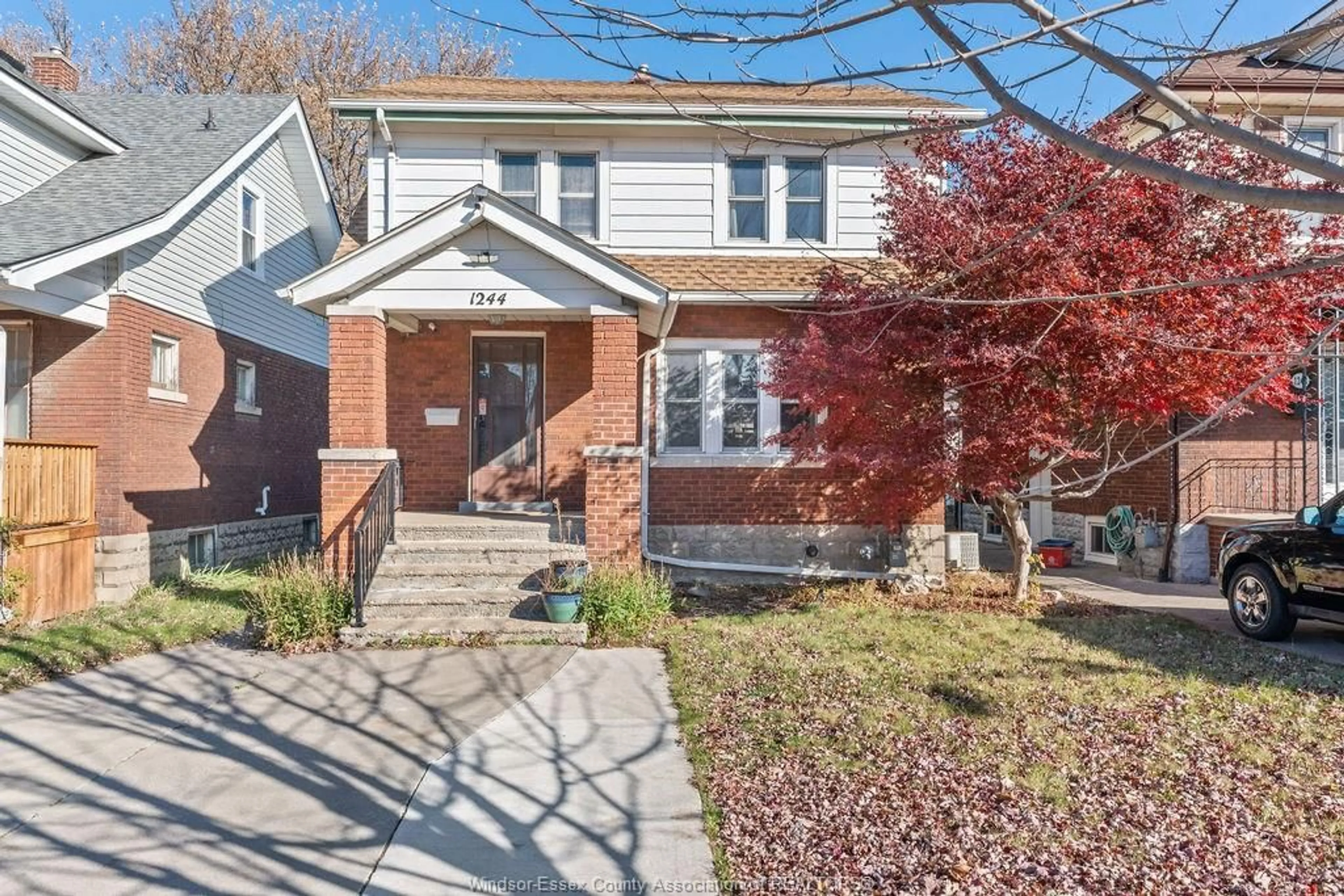 Home with brick exterior material, street for 1244 MARENTETTE, Windsor Ontario N8X 4C6