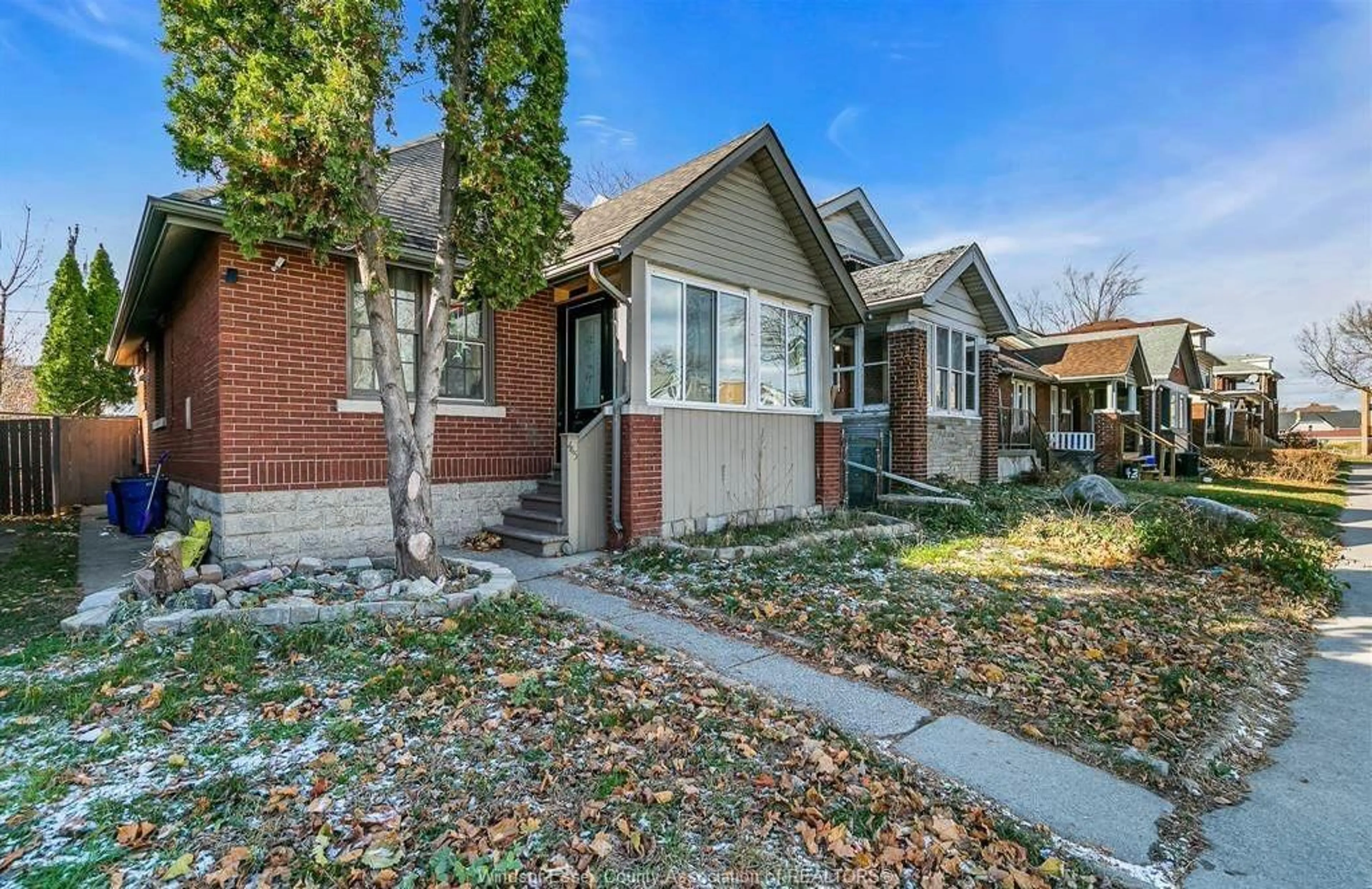 Home with brick exterior material, street for 445 MCKAY Ave, Windsor Ontario N9B 1Z7