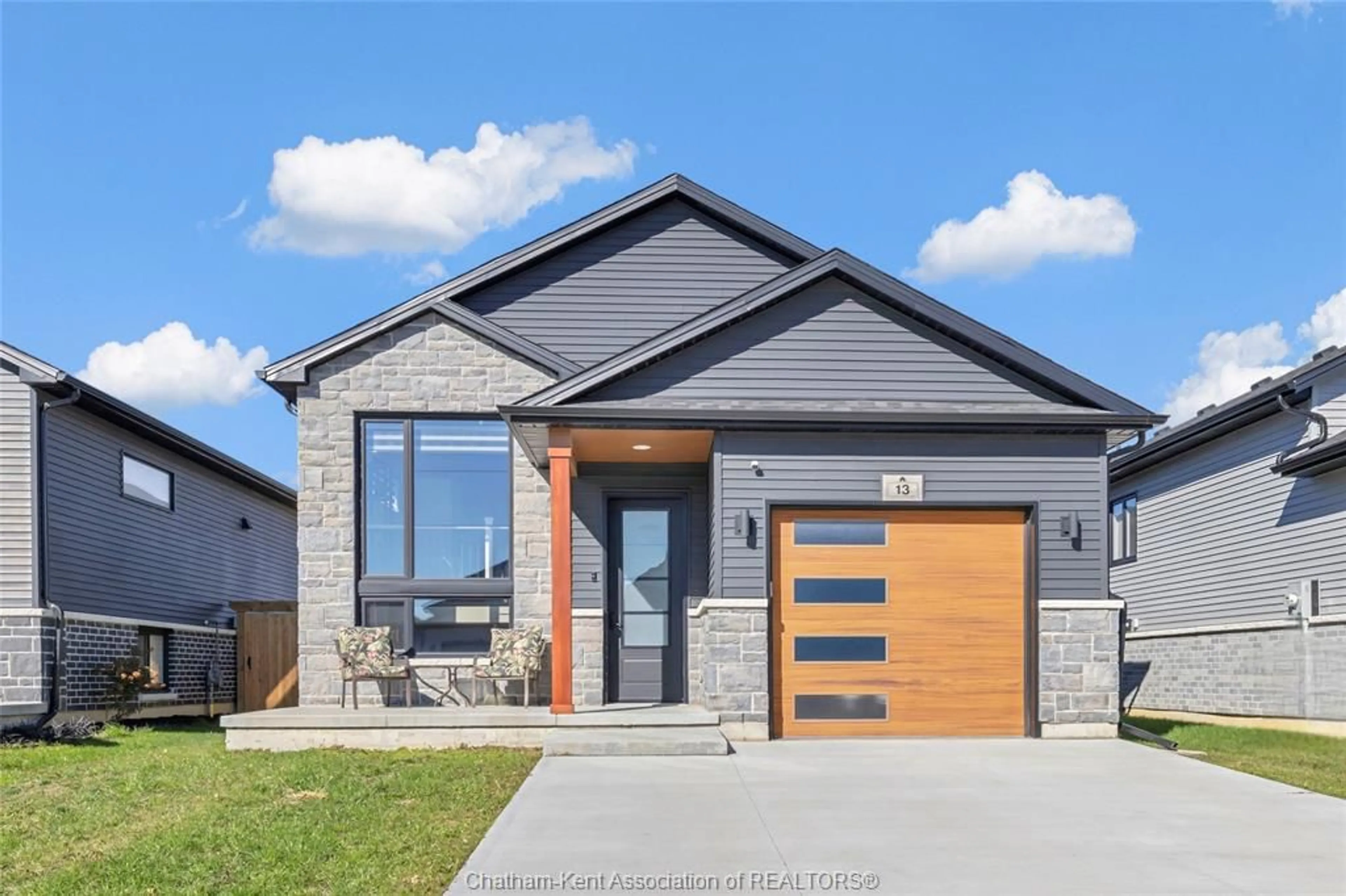 Home with brick exterior material, street for 13 BAFFIN Way, Chatham Ontario N7L 0G5