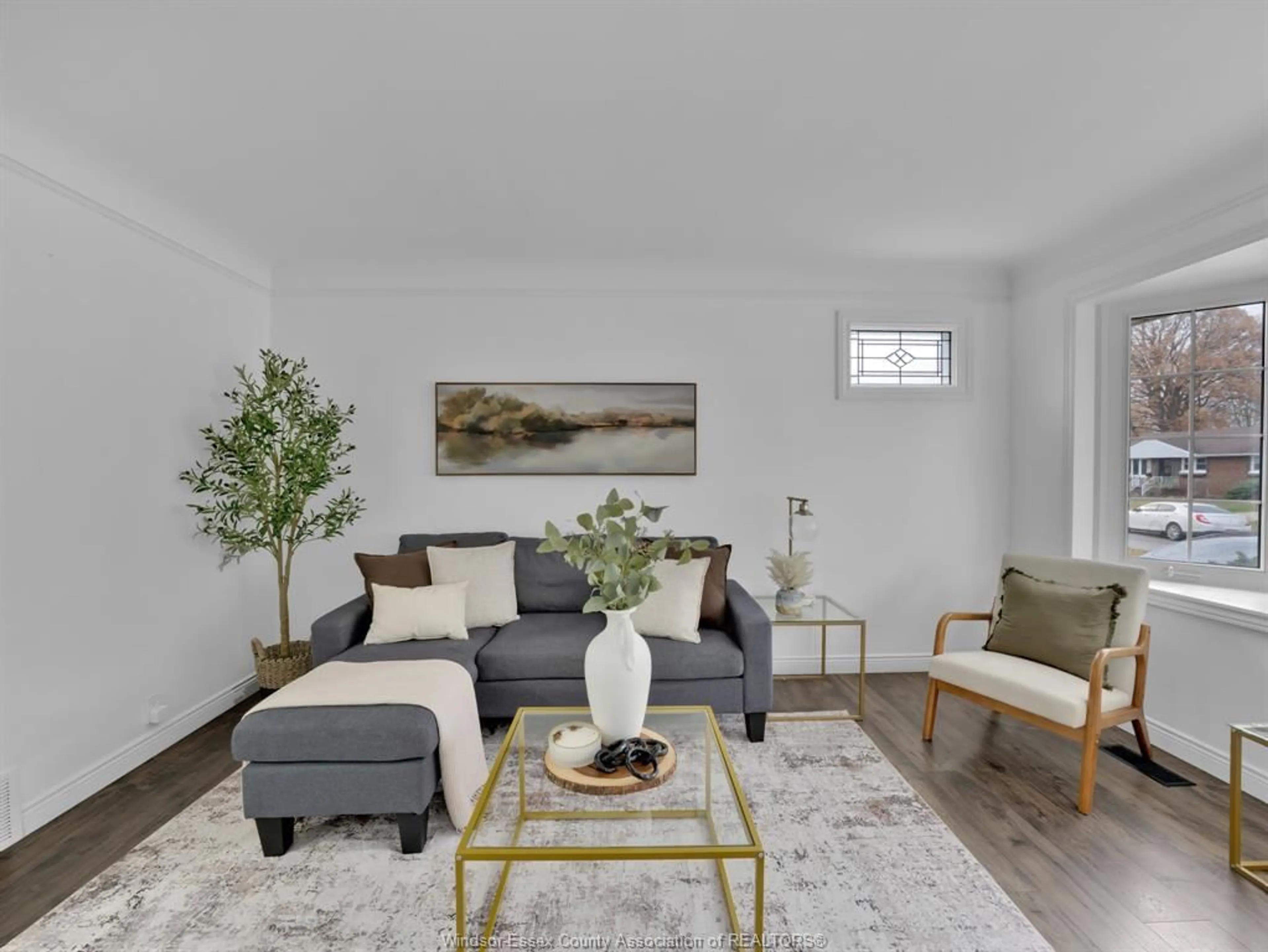 Living room with furniture, unknown for 3312 MCKAY Ave, Windsor Ontario N9E 2R5