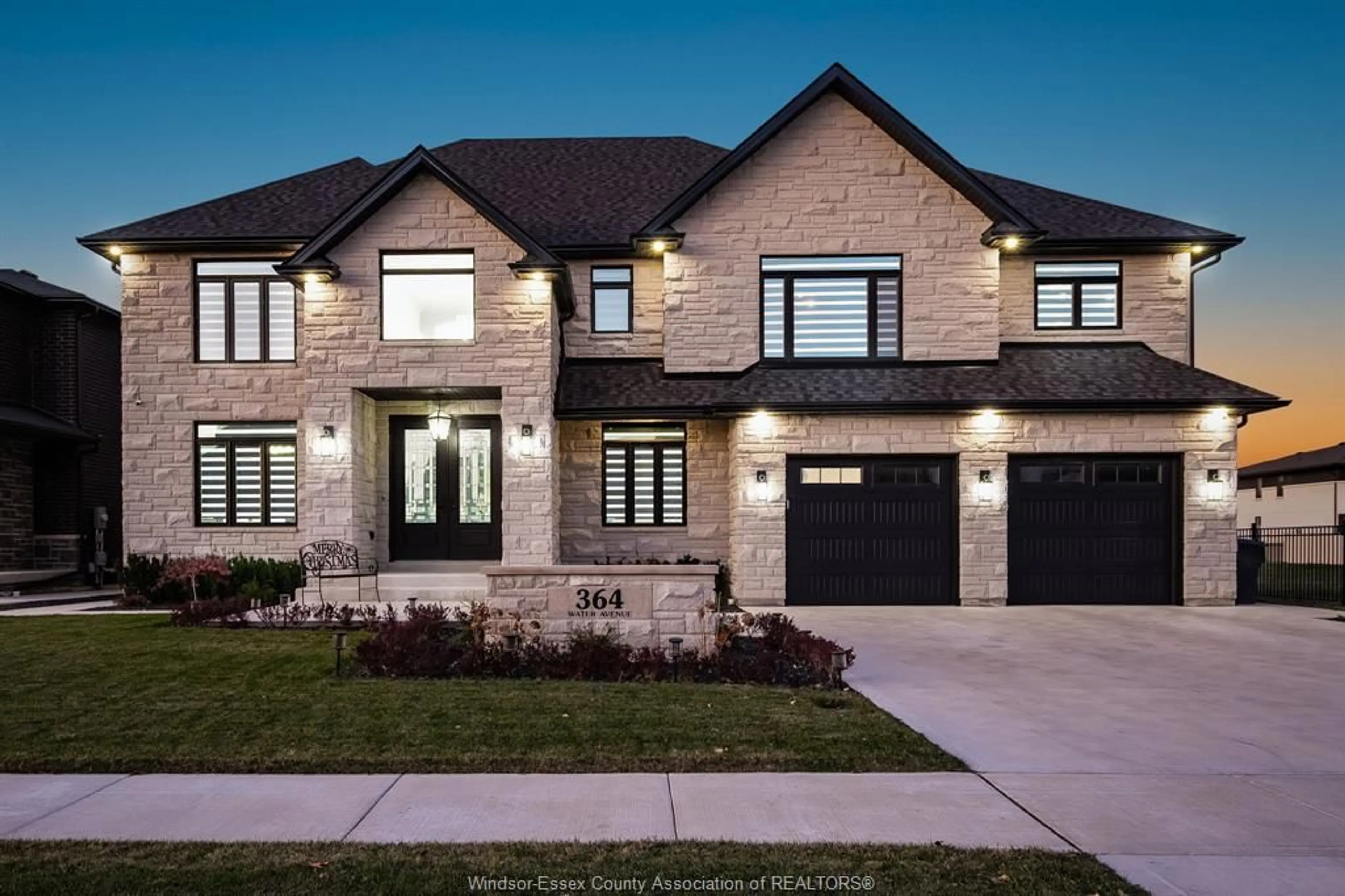 Home with brick exterior material, street for 364 Water, Lakeshore Ontario N8L 1A7