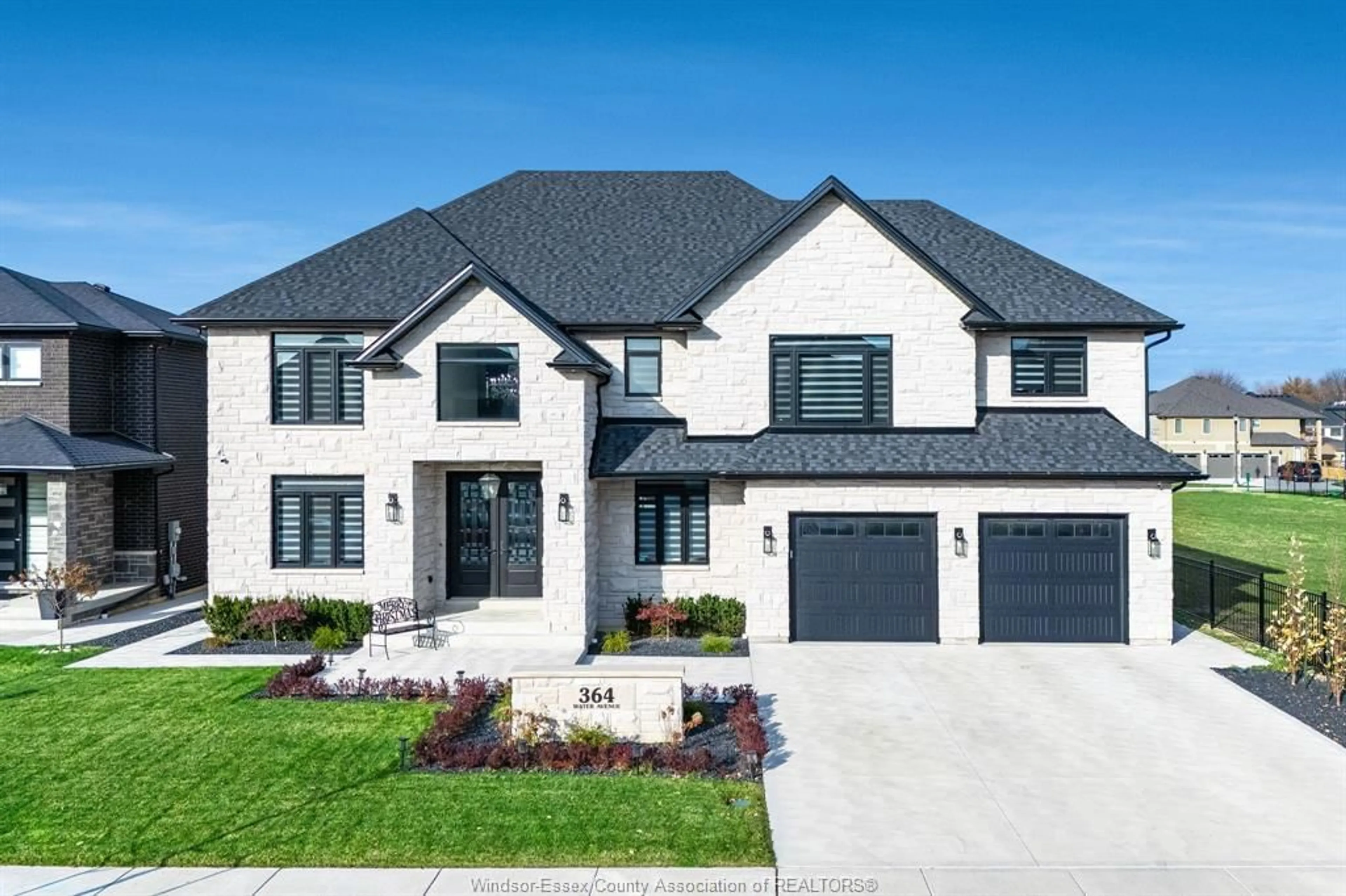 Home with brick exterior material, street for 364 Water, Lakeshore Ontario N8L 1A7