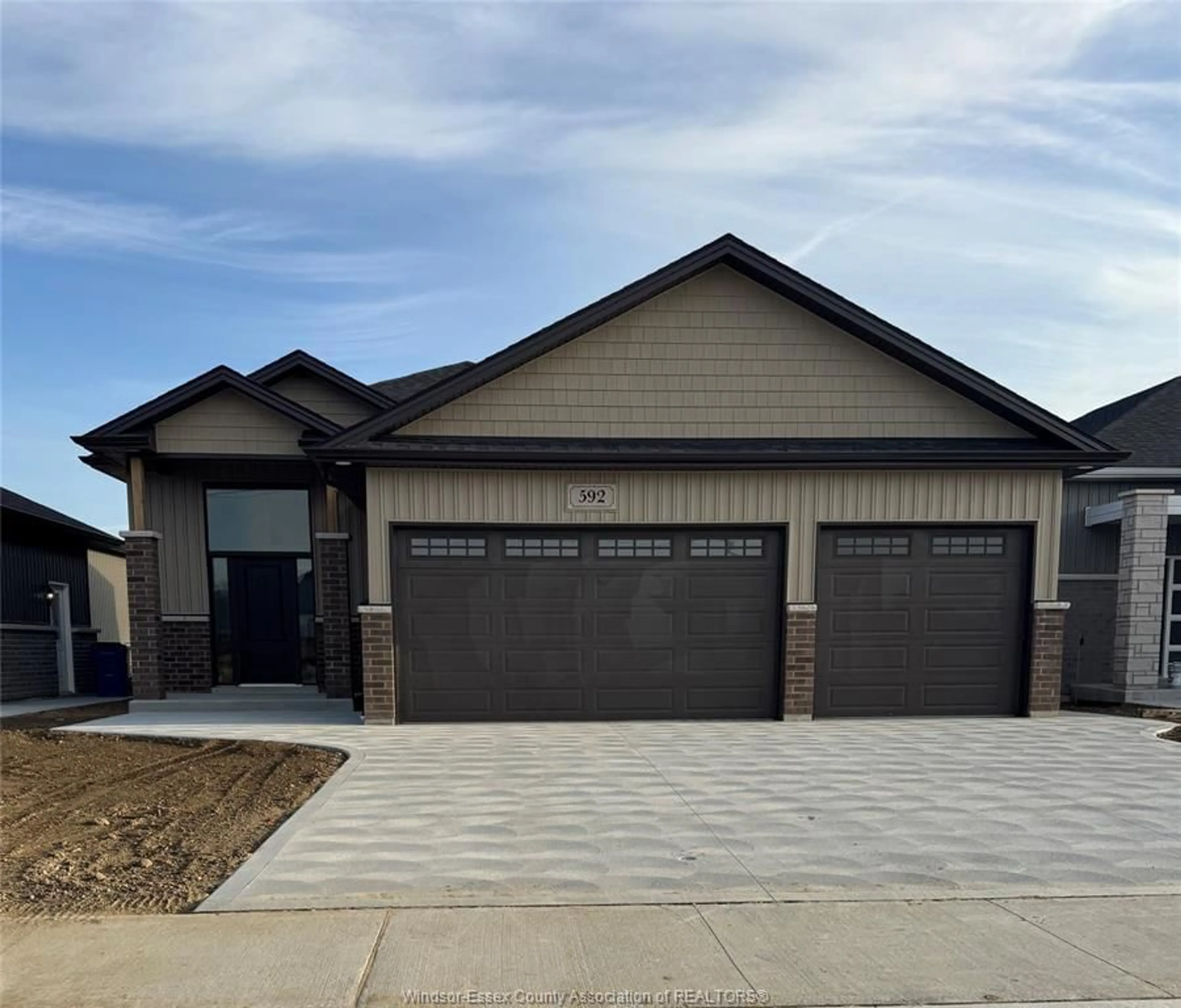 Home with brick exterior material, street for 592 INDIAN CREEK, Chatham Ontario N7M 5J5